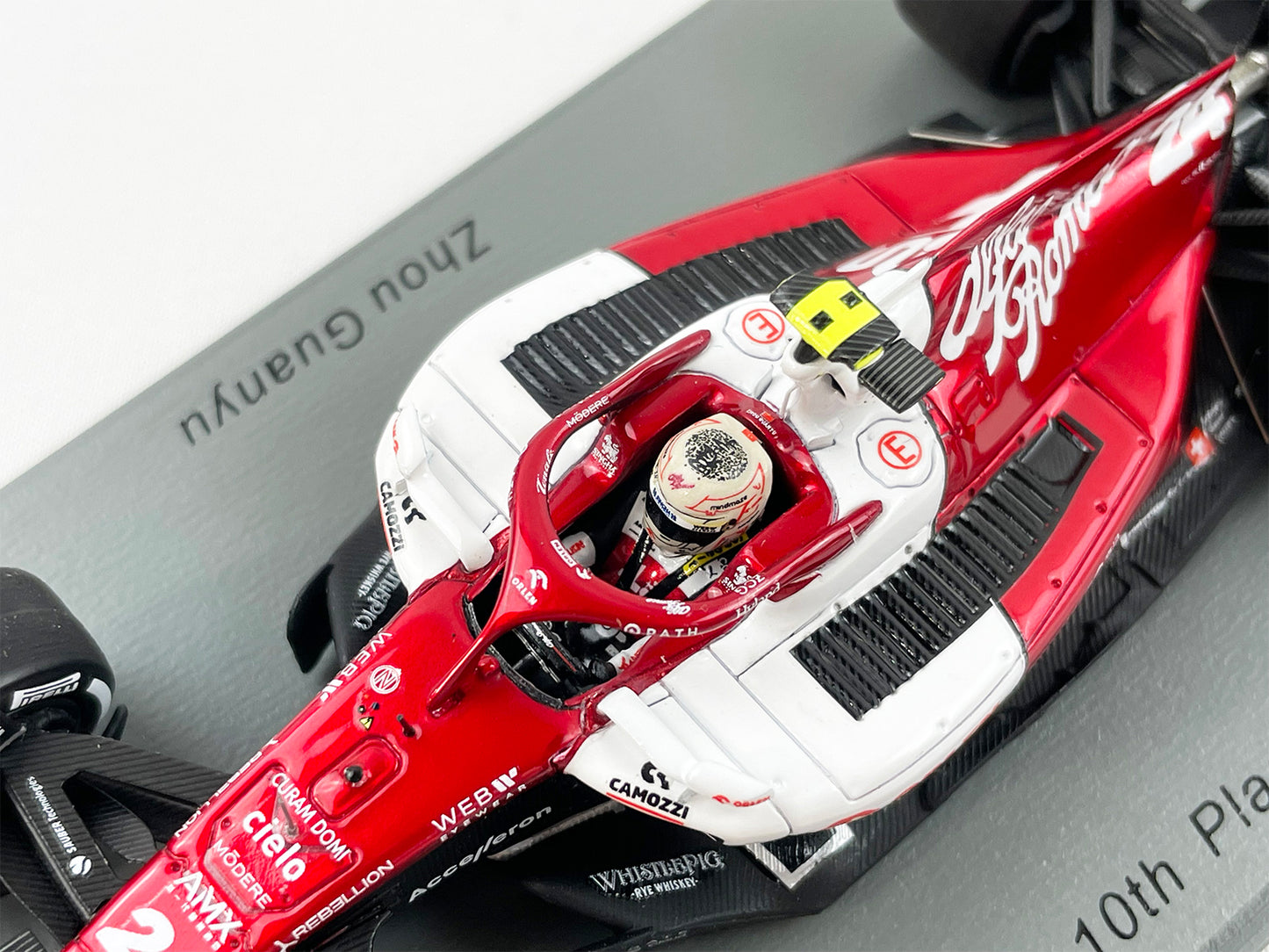 Alfa Romeo Sauber F1 C42 Zhou Guanyu Italy Special Livery 2022 10th 1:43 Spark