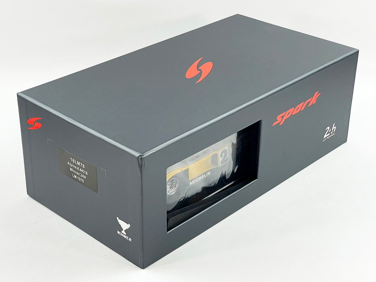 24h Le Mans 1978 Winner Renault Alpine #2 A442 1:18 Spark 18LM78 Pironi Jaussaud