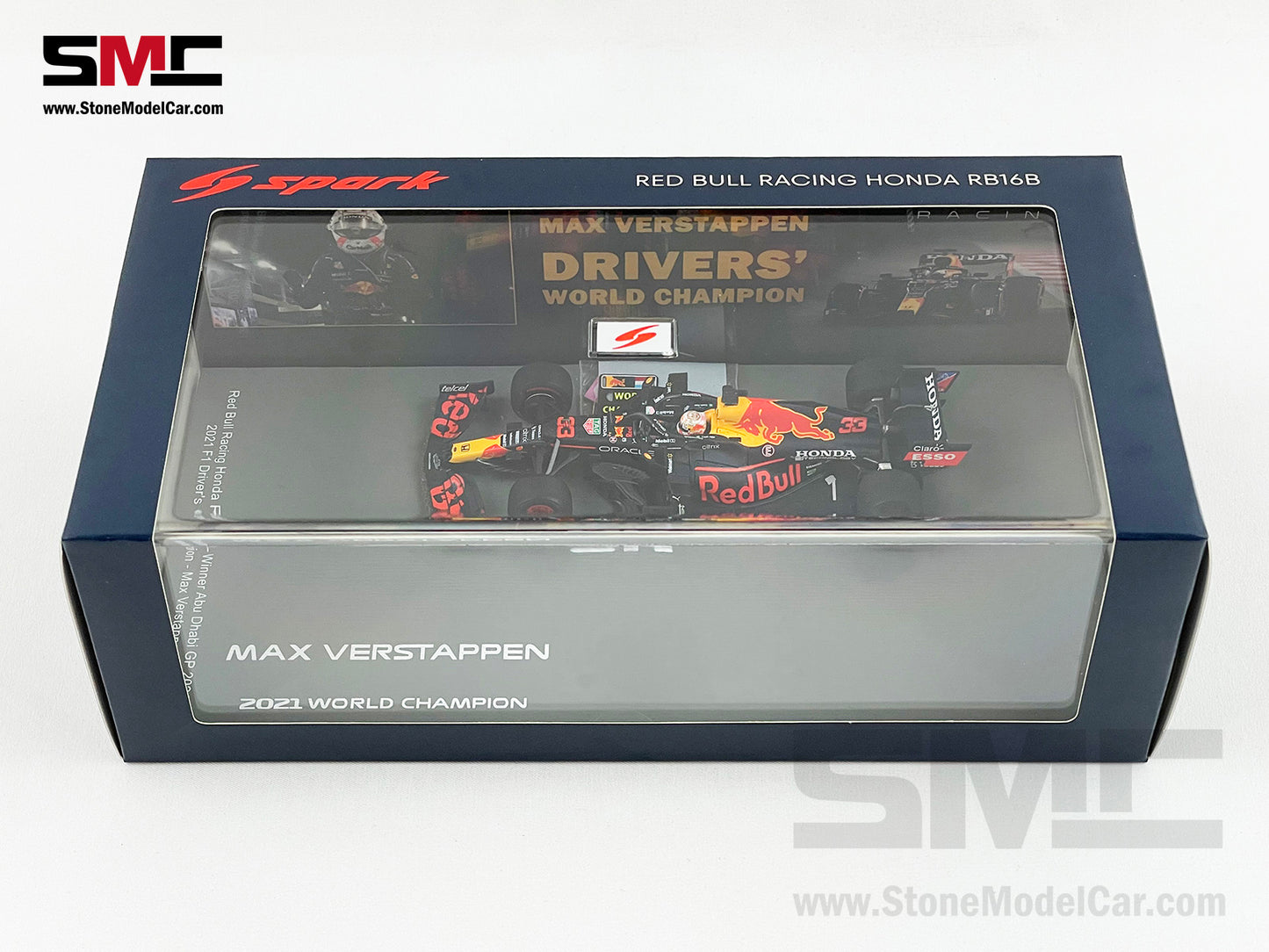 2021 World Champion Red Bull F1 RB16B #33 Max Verstappen Abu Dhabi GP 1:43 Spark S7861