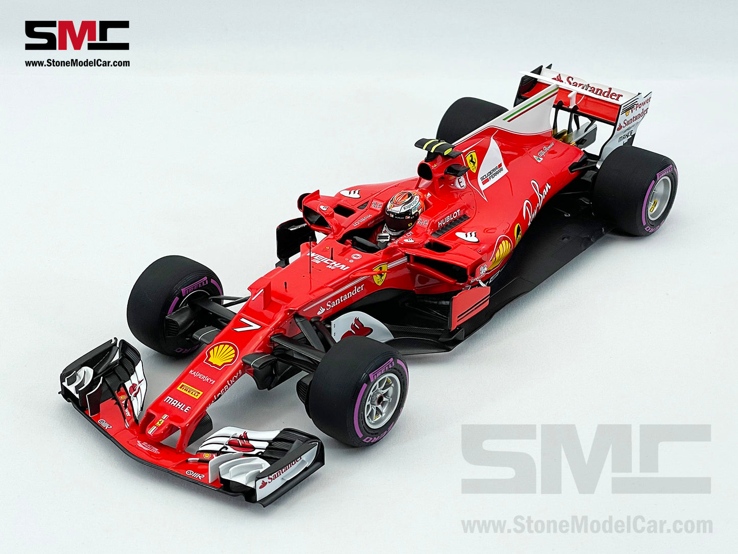 BBR 1:18 F1 SF70H #7 Kimi Raikkonen Australia GP 2017 Ferrari 70th Anniversary