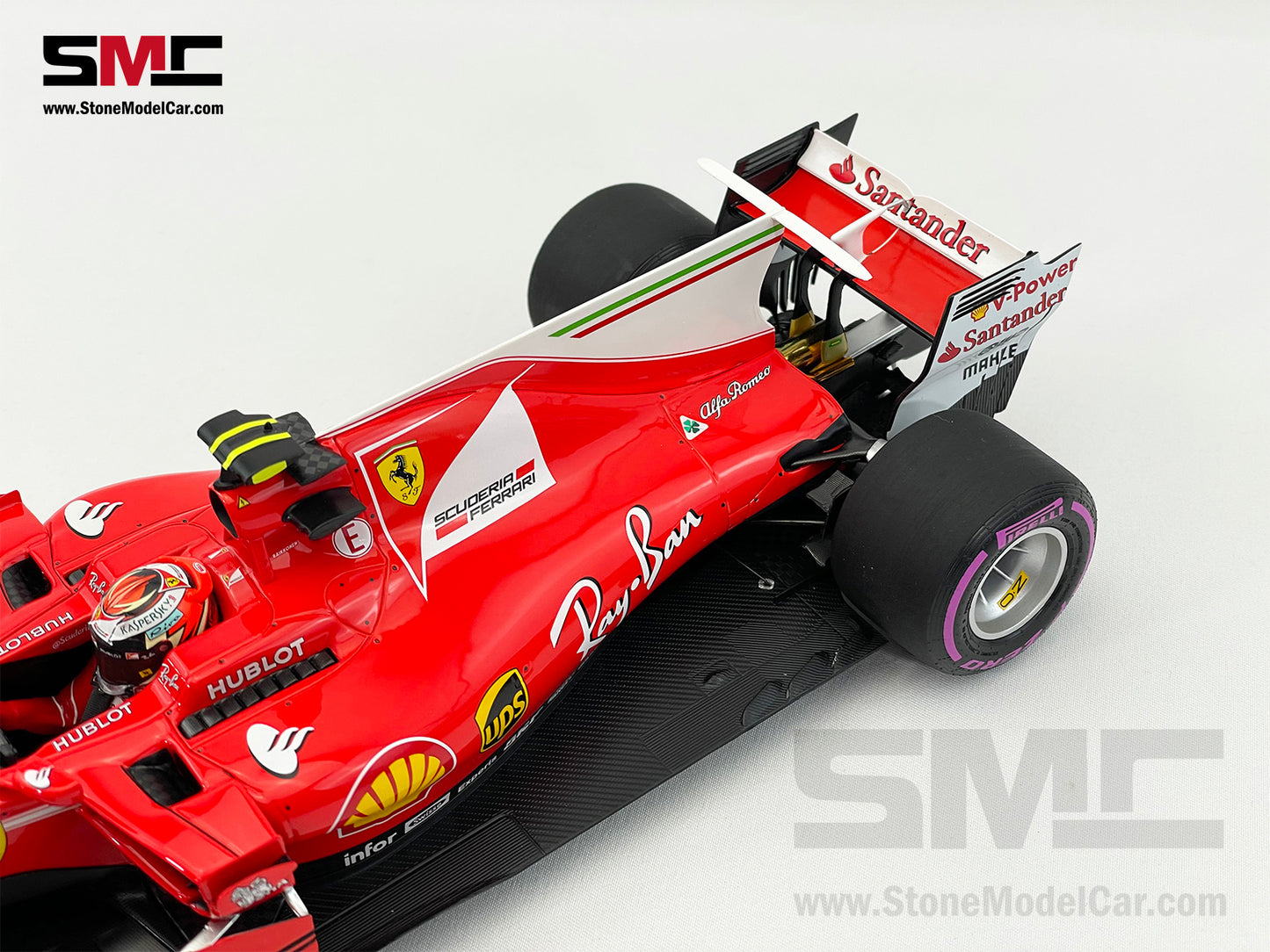 BBR 1:18 F1 SF70H #7 Kimi Raikkonen Australia GP 2017 Ferrari 70th Anniversary