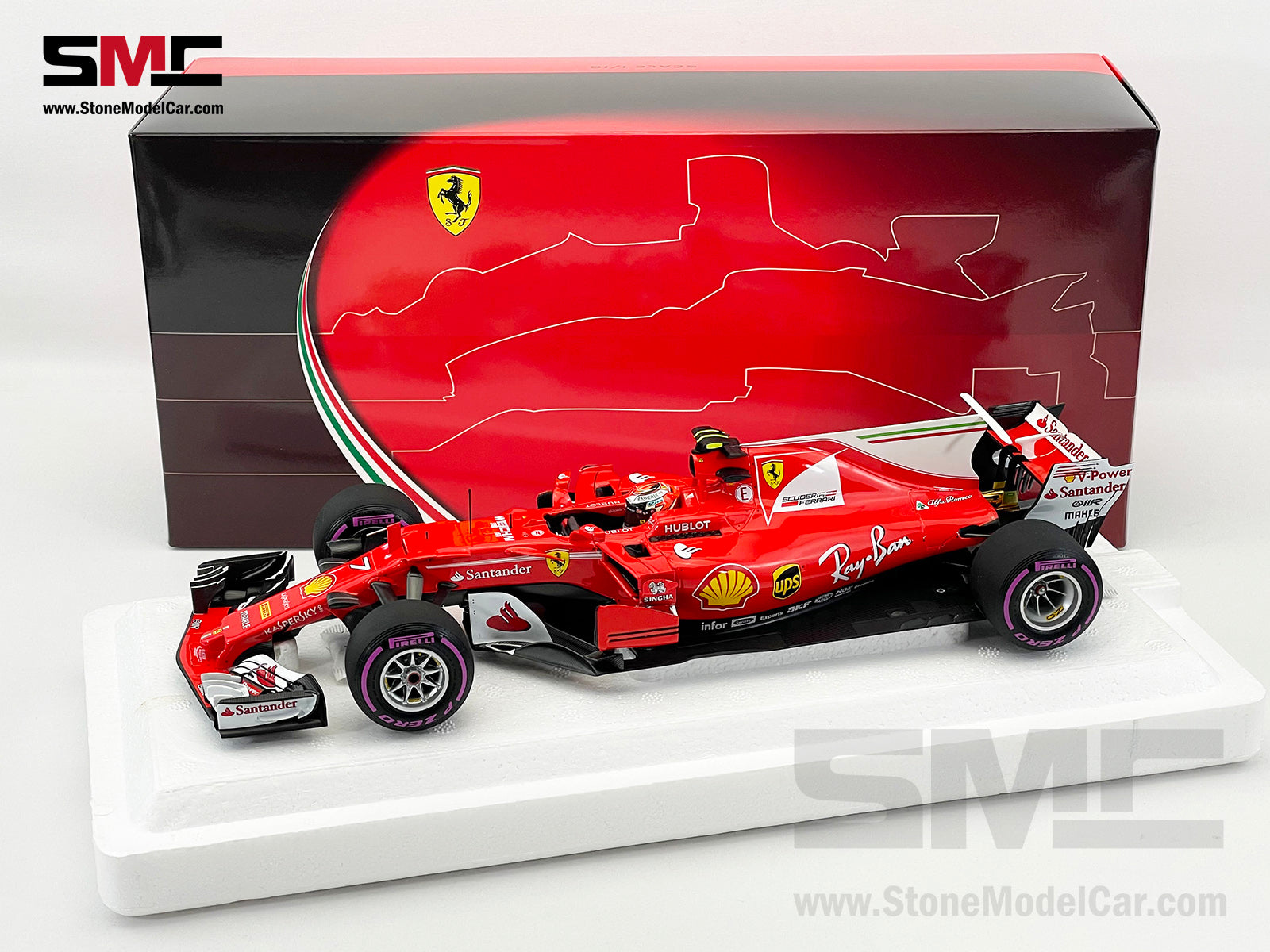 Modellini auto FERRARI SF70H VETTEL scala 1:24 Formula 1 diecast da Modellini auto FERRARI SF70H VETTEL scala 1:24 Formula 1 diecast da