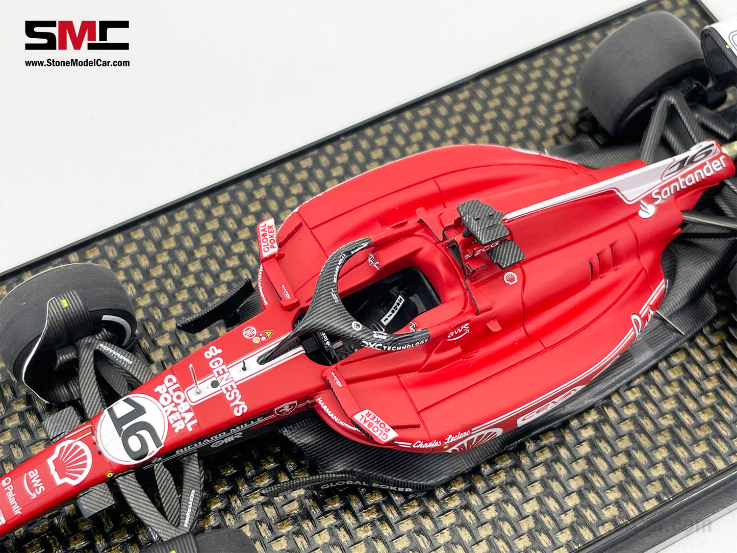 Ferrari F1 SF-23 #16 Charles Leclerc Las Vegas GP Pole 2023 BBR 1:43 BBRC294A