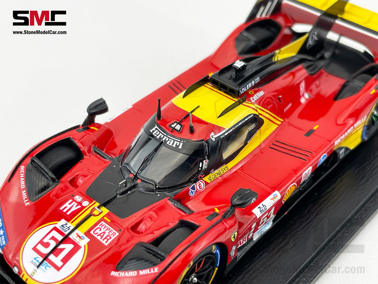 Ferrari 499P #51 AF CORSE 3rd 24H Le Mans 2024 Looksmart 1:43 LSLM183