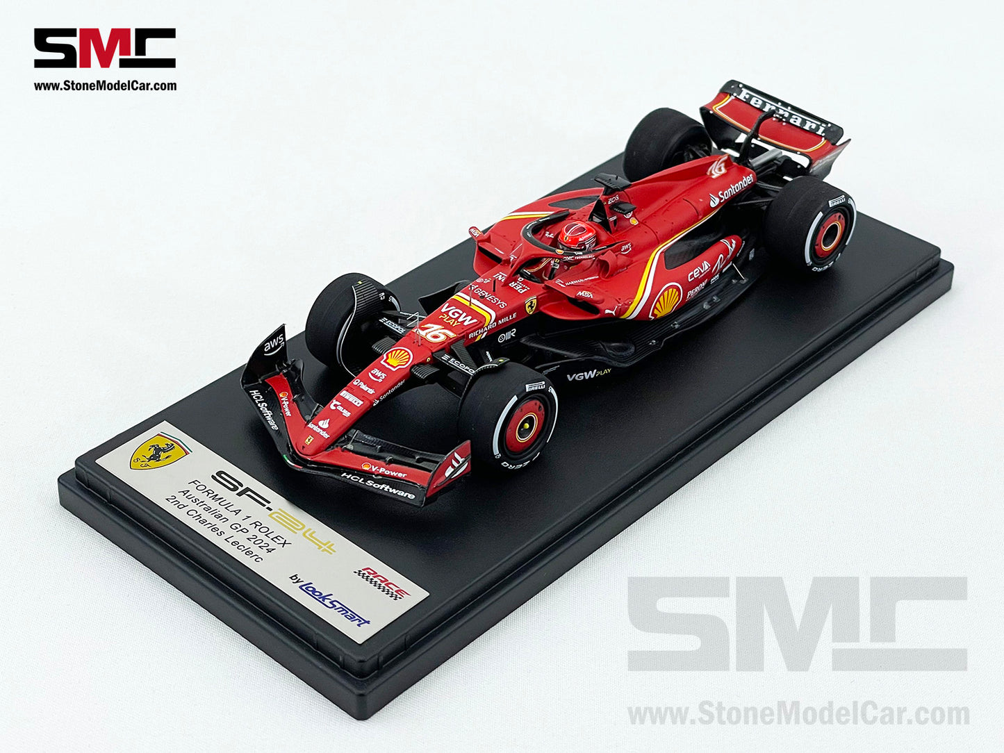 Ferrari F1 SF-24 #16 Charles Leclerc Australia GP 2024 Looksmart 1:43 LSF1060