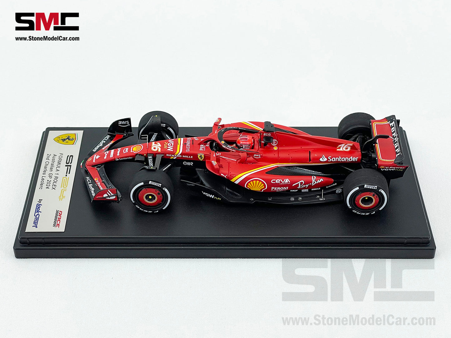 Ferrari F1 SF-24 #16 Charles Leclerc Australia GP 2024 Looksmart 1:43 LSF1060
