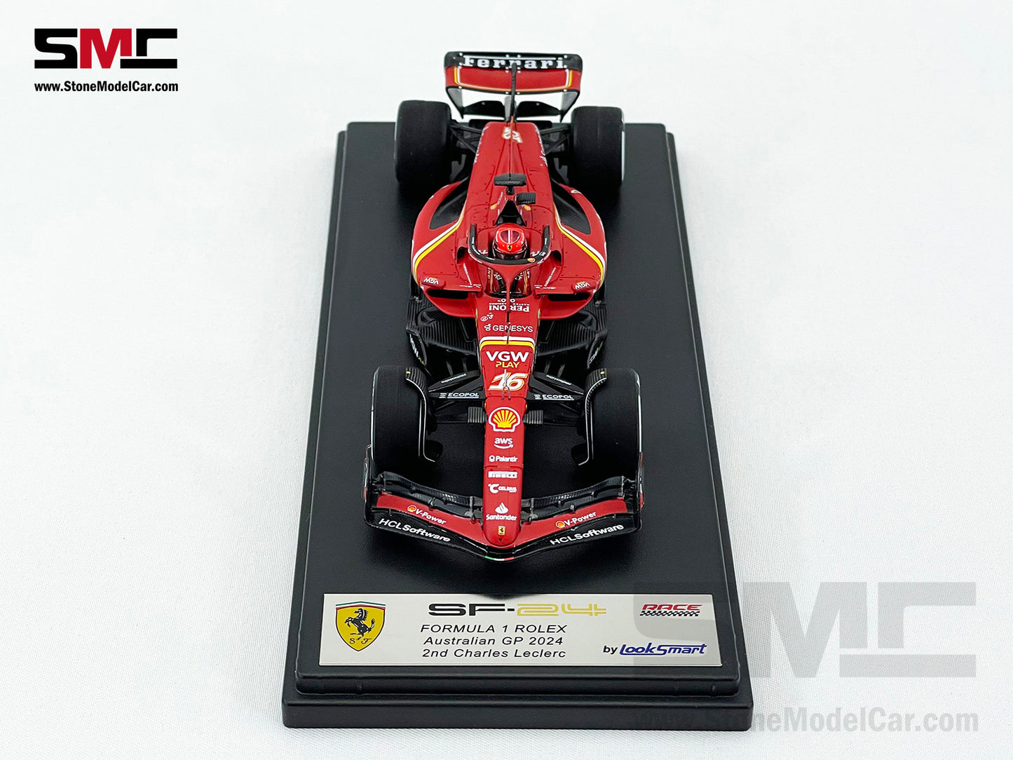 Ferrari F1 SF-24 #16 Charles Leclerc Australia GP 2024 Looksmart 1:43 LSF1060
