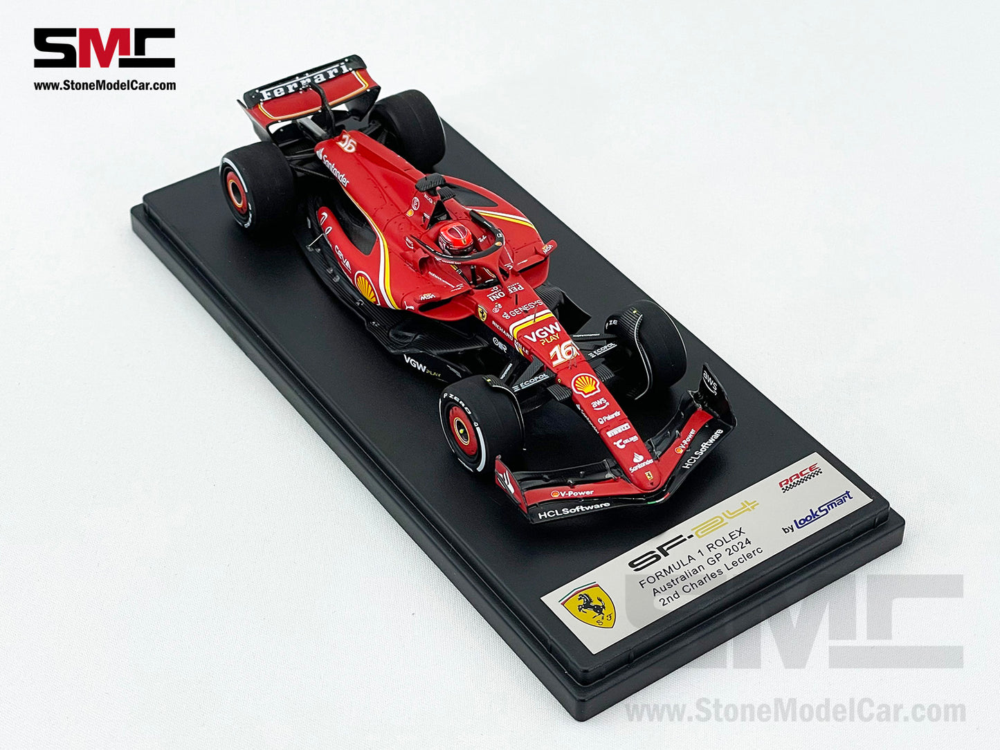 Ferrari F1 SF-24 #16 Charles Leclerc Australia GP 2024 Looksmart 1:43 LSF1060