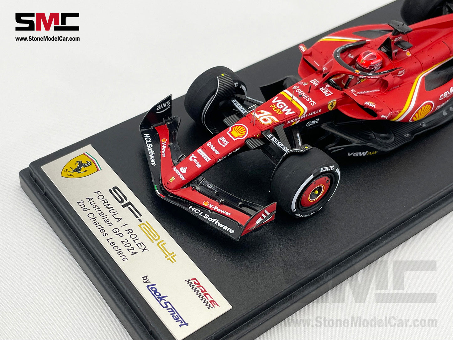 Ferrari F1 SF-24 #16 Charles Leclerc Australia GP 2024 Looksmart 1:43 LSF1060
