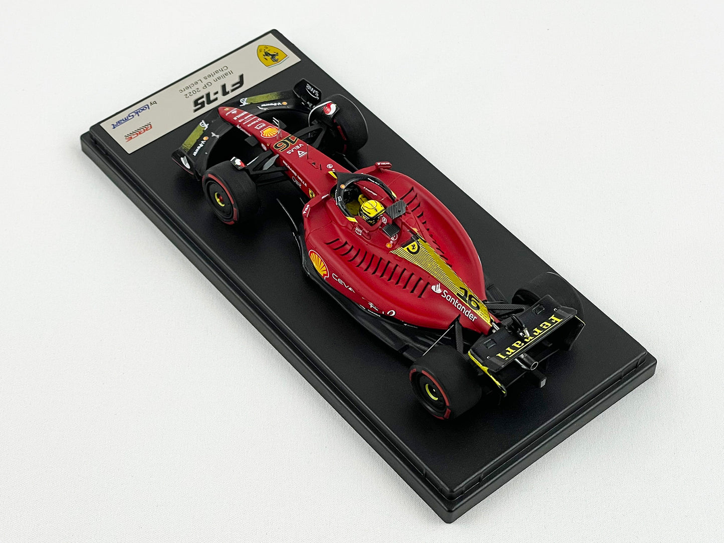 2022 F1 Ferrari F1-75 #16 Charles Leclerc Italy Monza GP Pole Position Looksmart 1:43