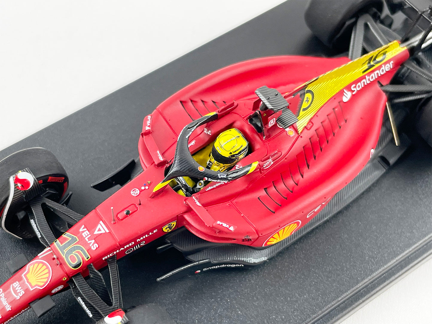 2022 F1 Ferrari F1-75 #16 Charles Leclerc Italy Monza GP Pole Position Looksmart 1:43