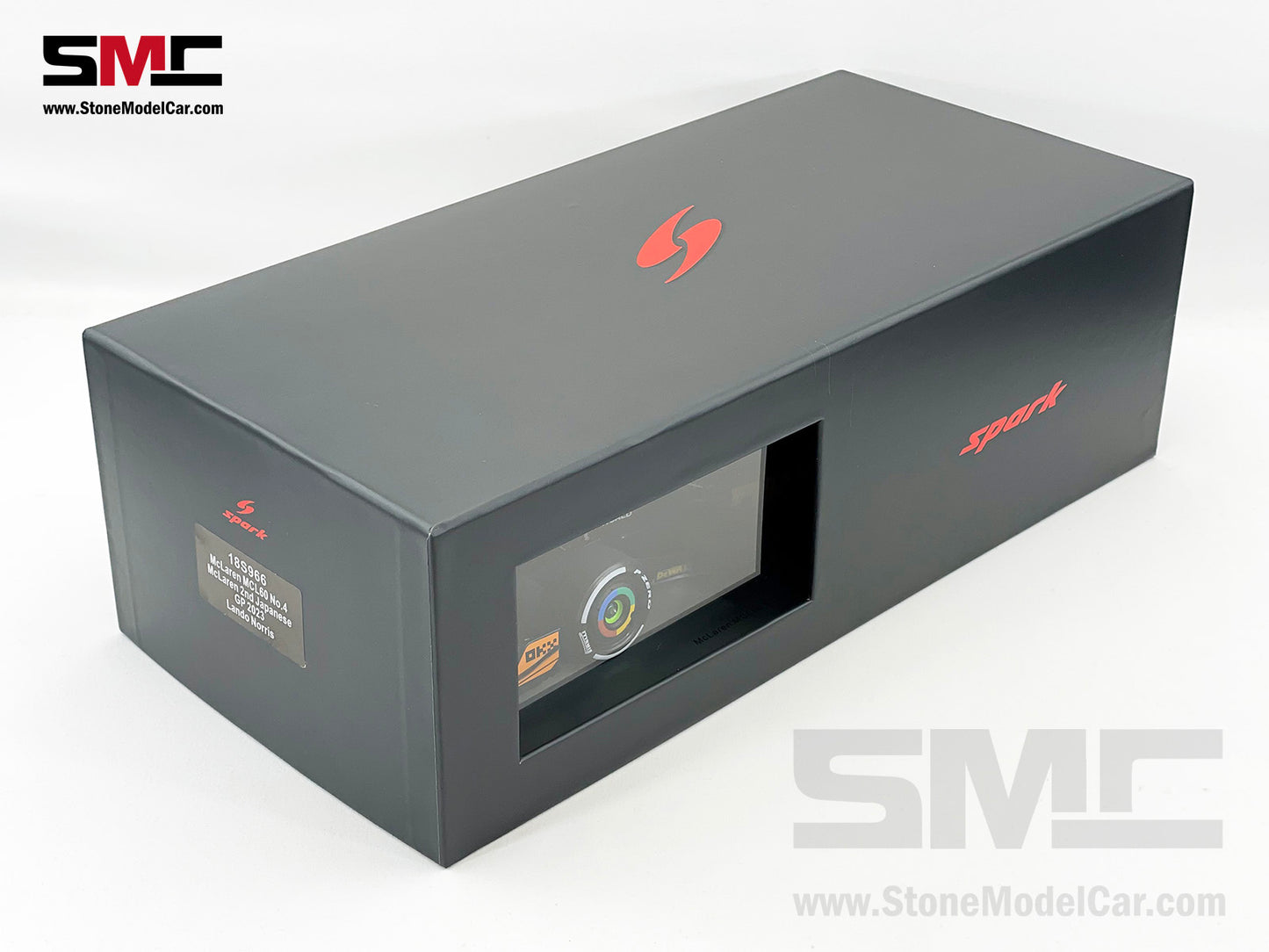 McLaren F1 MCL60 #4 Lando Norris 2nd Japanese GP 2023 Special Livery Spark 1:18 18S966