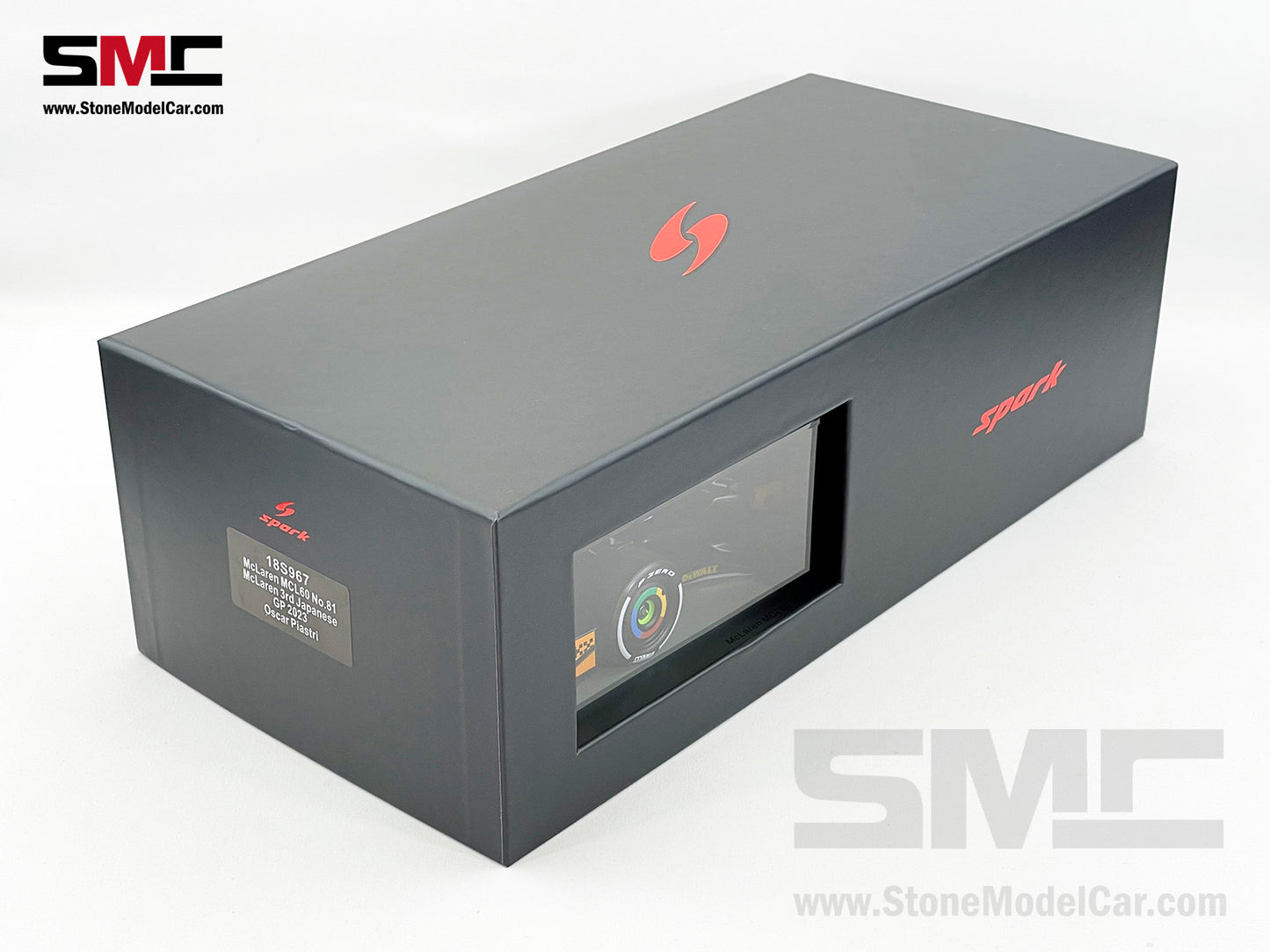 McLaren F1 MCL60 #81 Oscar Piastri 3rd Japanese GP 2023 Special Livery Spark 1:18 18S967