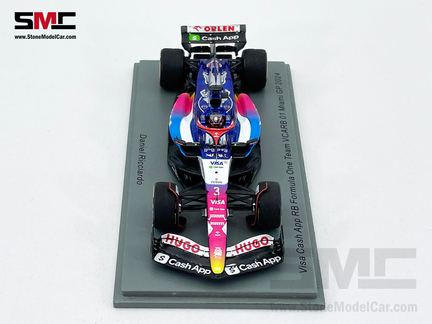 Visa Cash App RB F1 VCARB01 #3 Daniel Ricciardo Miami GP 2024 Special Livery Spark 1:43 S9535