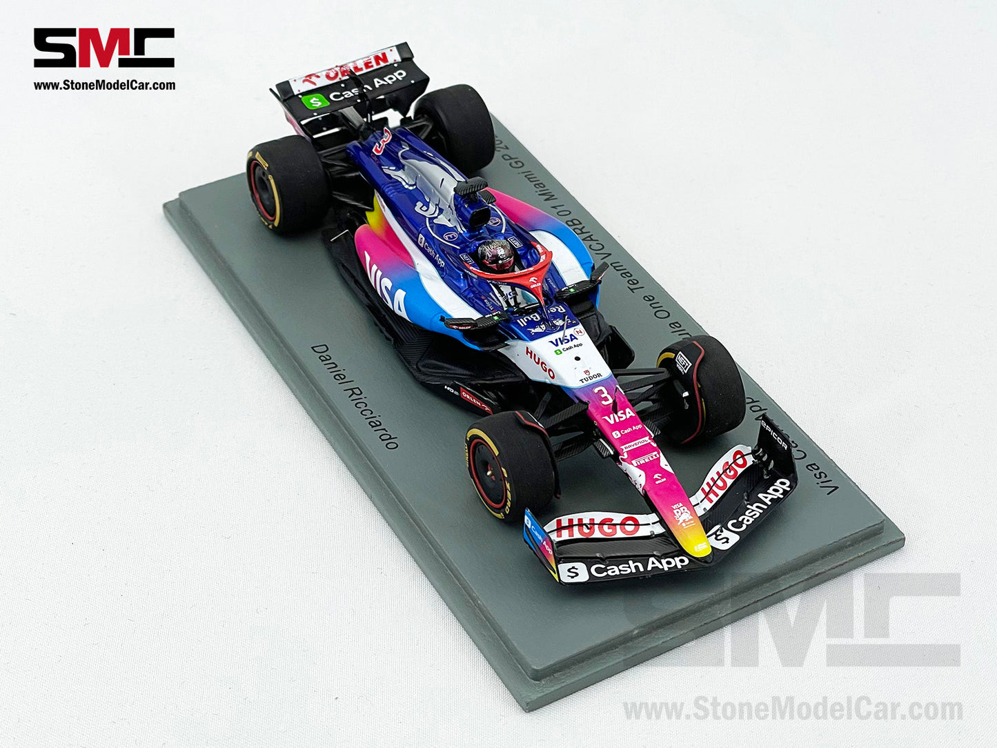 Visa Cash App RB F1 VCARB01 #3 Daniel Ricciardo Miami GP 2024 Special Livery Spark 1:43 S9535