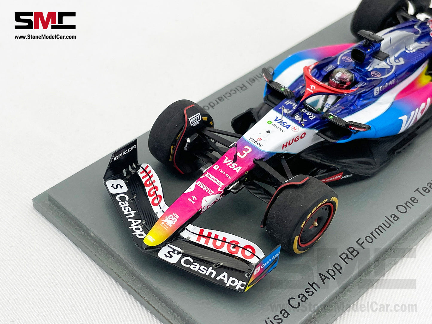 Visa Cash App RB F1 VCARB01 #3 Daniel Ricciardo Miami GP 2024 Special Livery Spark 1:43 S9535