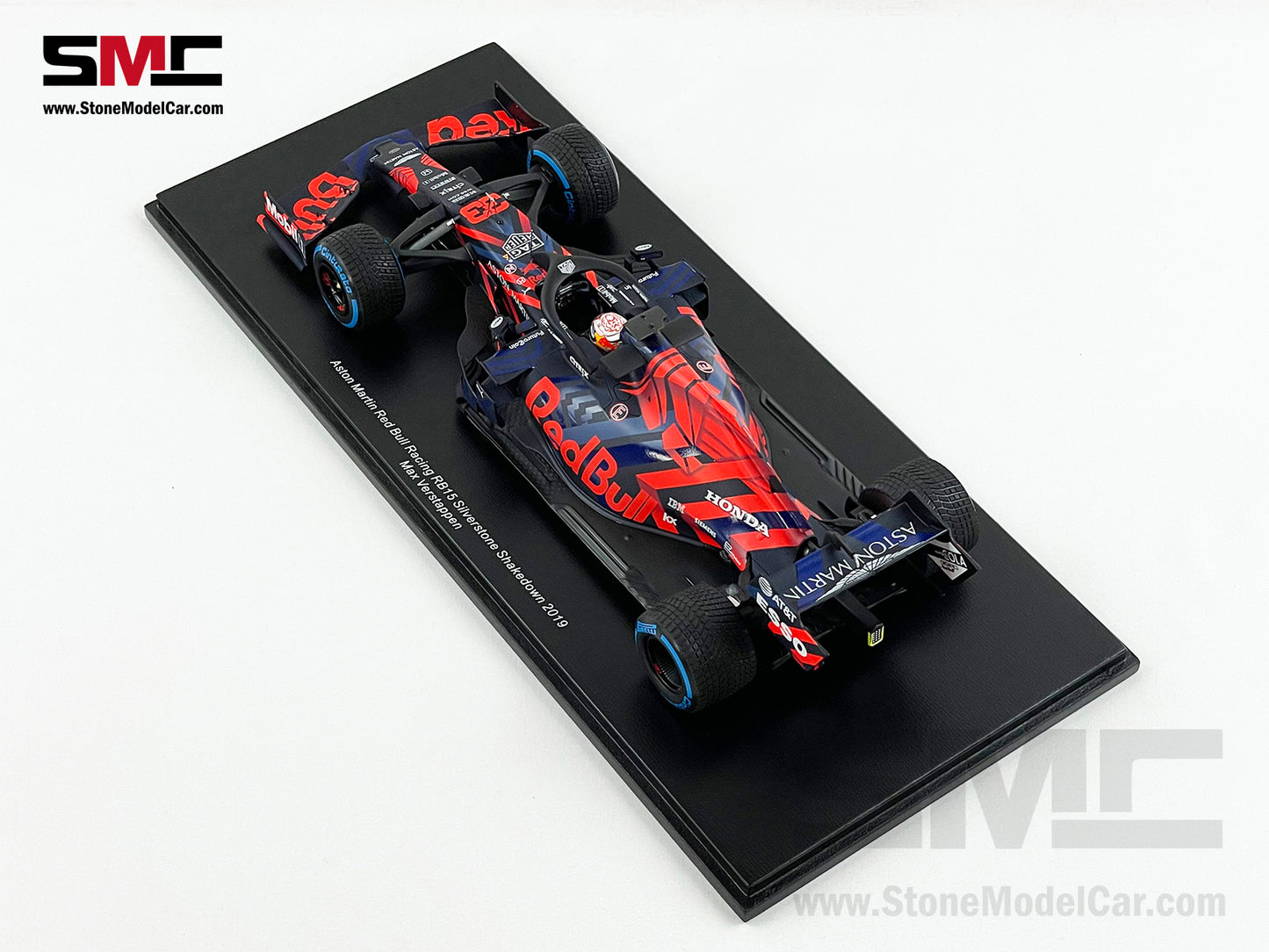 1:18 Spark Red Bull F1 RB15 33 Max Verstappen Silverstone Circuit Shakedown 2019