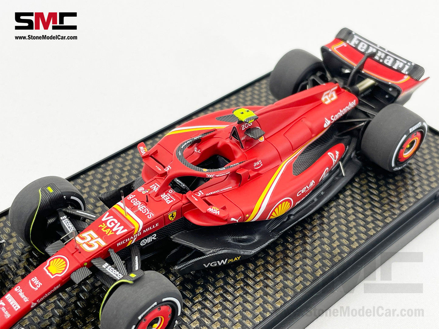 Ferrari F1 SF-24 #55 Carlos Sainz Australia GP Winner 2024 BBR 1:43 BBRC295B