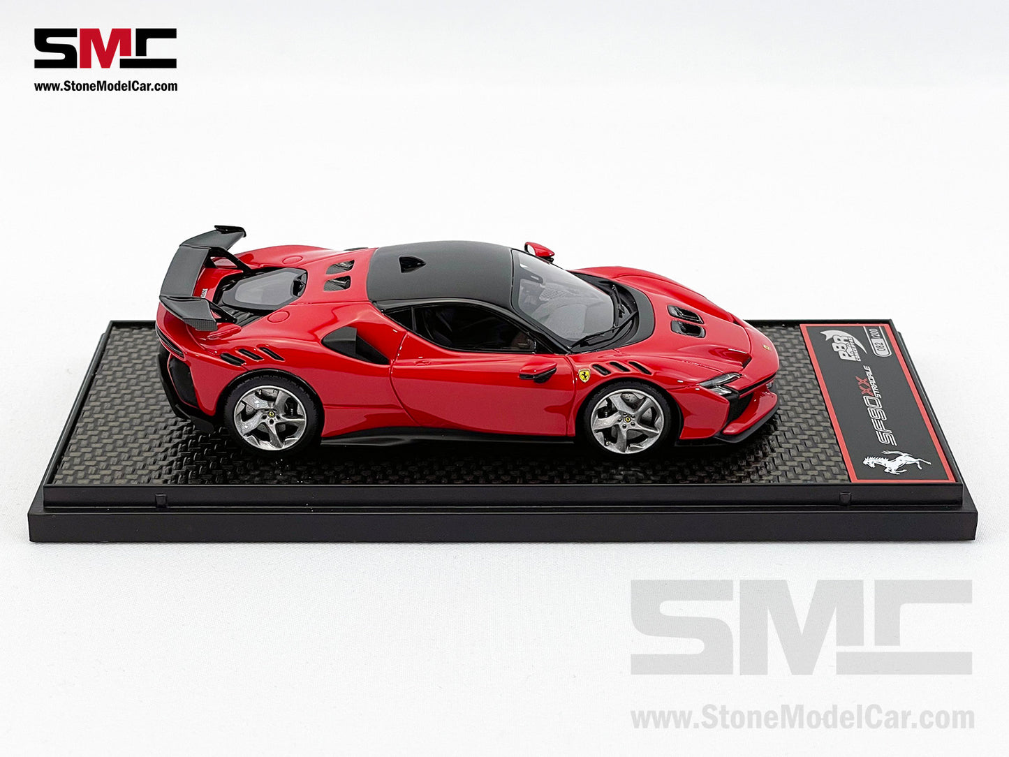 BBR 1:43 Ferrari SF90 XX Stradale 2023 - Rosso Corsa 322 Red BBRC285C