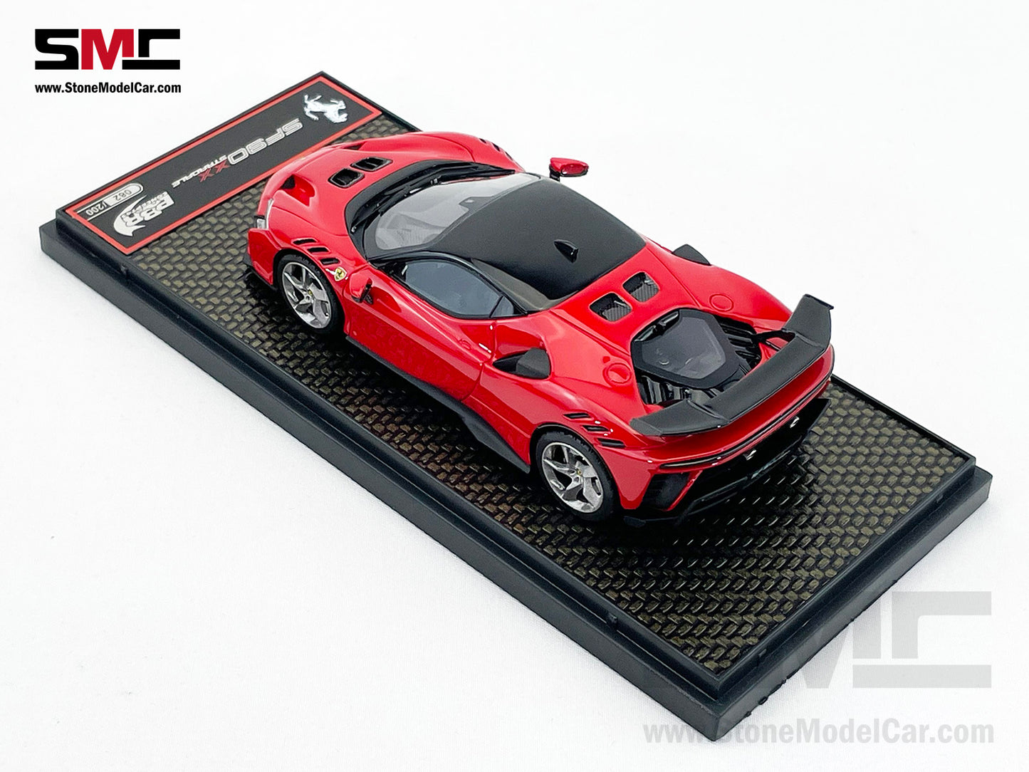 BBR 1:43 Ferrari SF90 XX Stradale 2023 - Rosso Corsa 322 Red BBRC285C