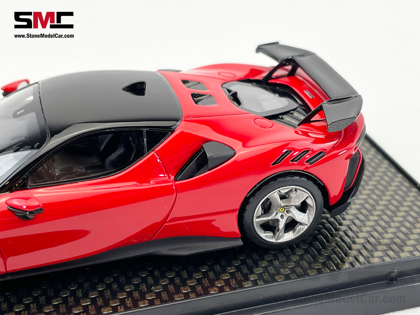 BBR 1:43 Ferrari SF90 XX Stradale 2023 - Rosso Corsa 322 Red BBRC285C