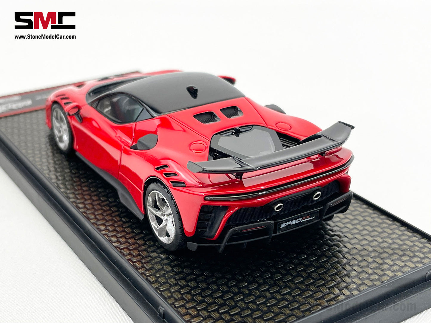 BBR 1:43 Ferrari SF90 XX Stradale 2023 - Rosso Corsa 322 Red BBRC285C