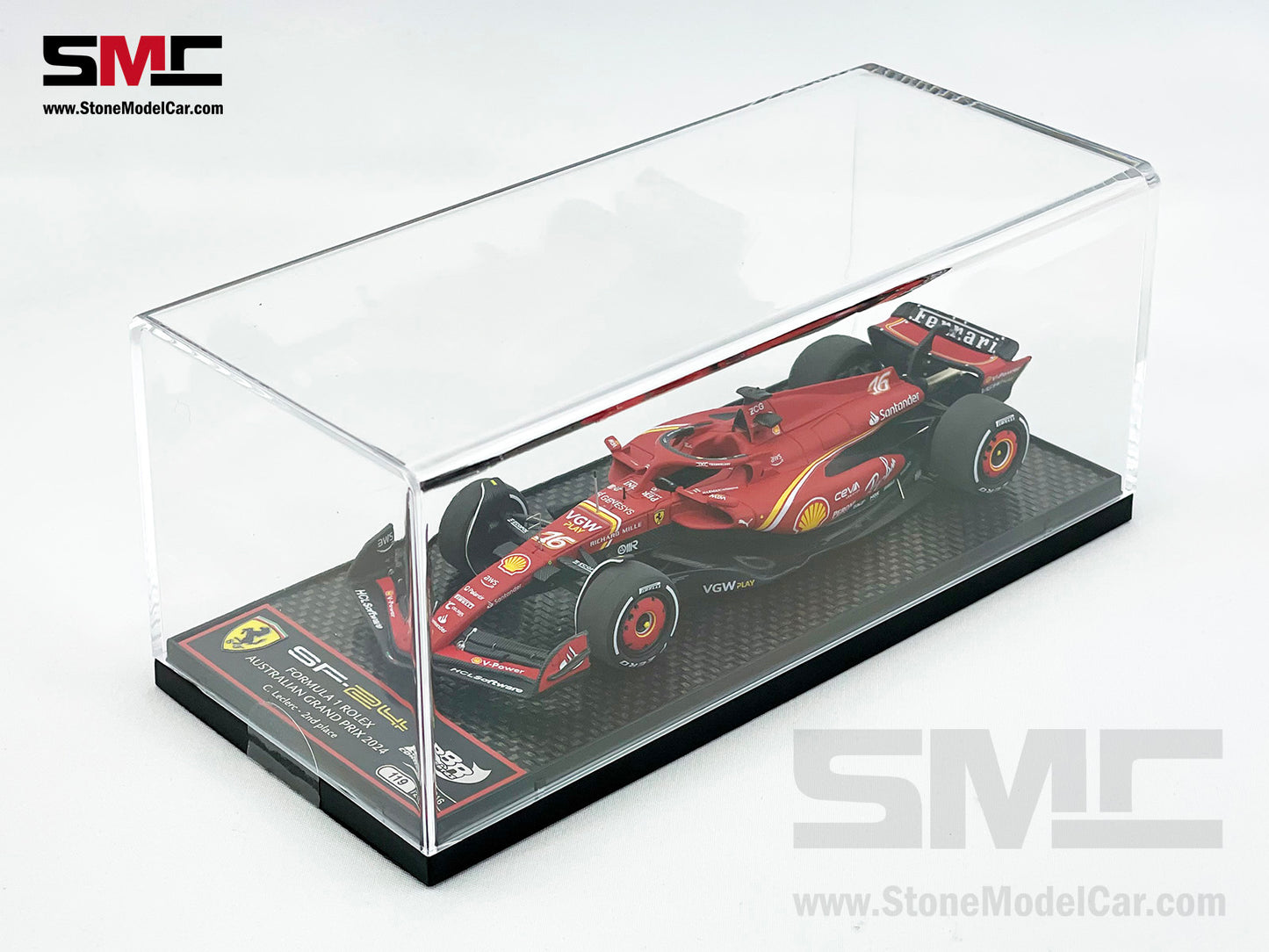 Ferrari F1 SF-24 #16 Charles Leclerc Australia GP 2024 BBR 1:43 BBRC295A