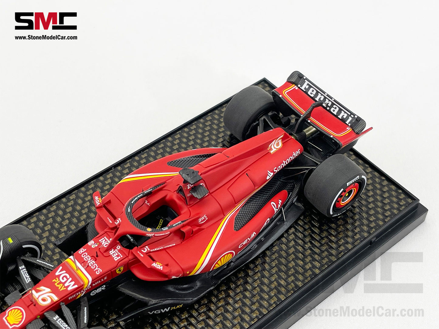 Ferrari F1 SF-24 #16 Charles Leclerc Australia GP 2024 BBR 1:43 BBRC295A