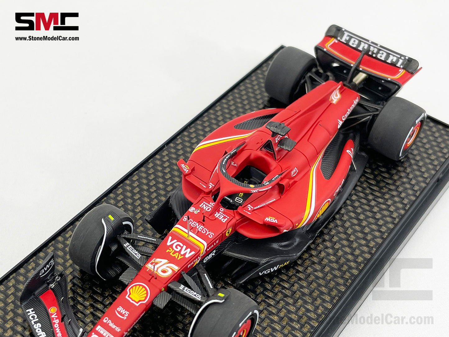 Ferrari F1 SF-24 #16 Charles Leclerc Australia GP 2024 BBR 1:43 BBRC295A