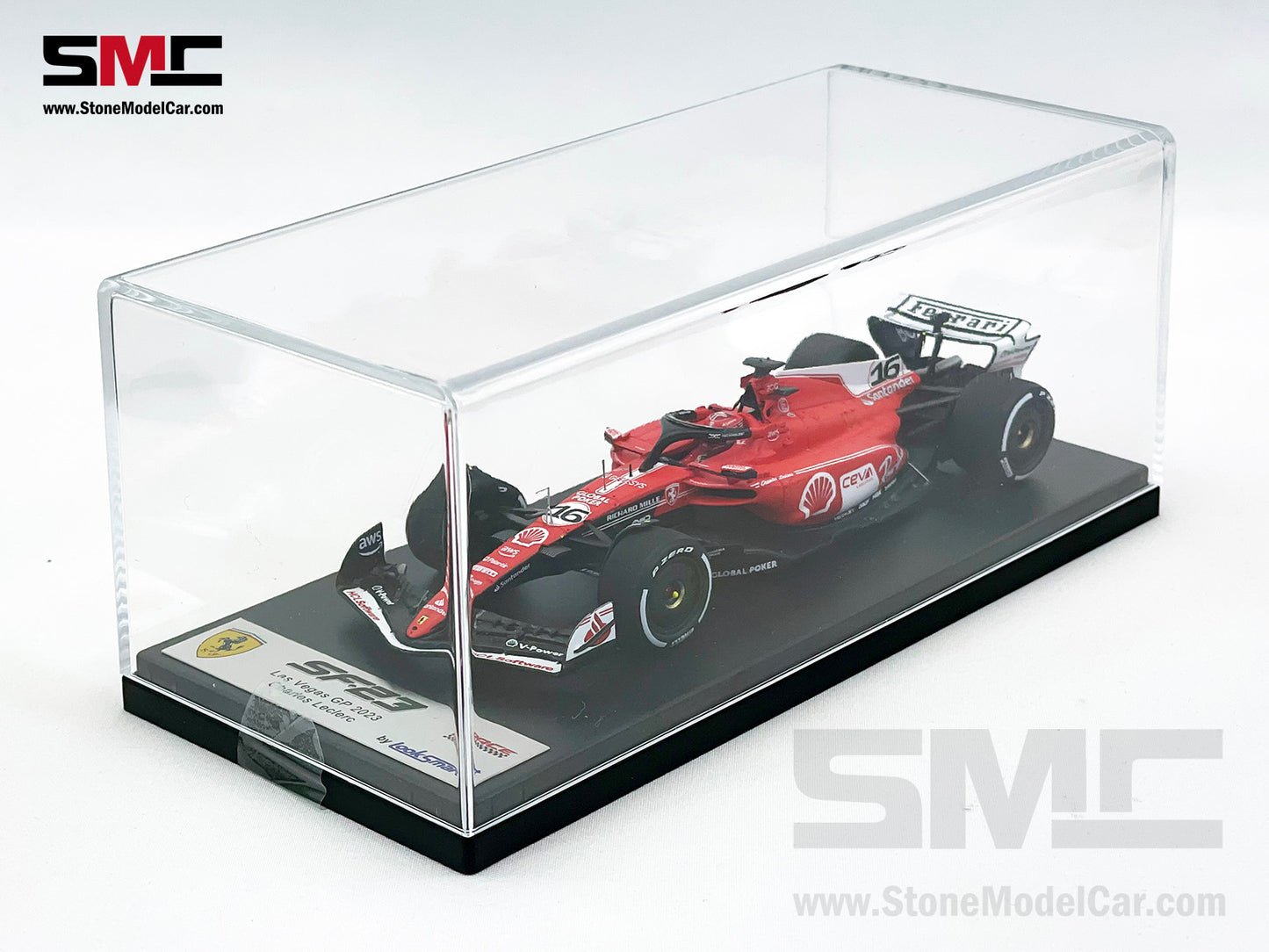 Ferrari F1 SF-23 #16 Charles Leclerc Las Vegas GP Pole 2023 Looksmart 1:43 LSF1049