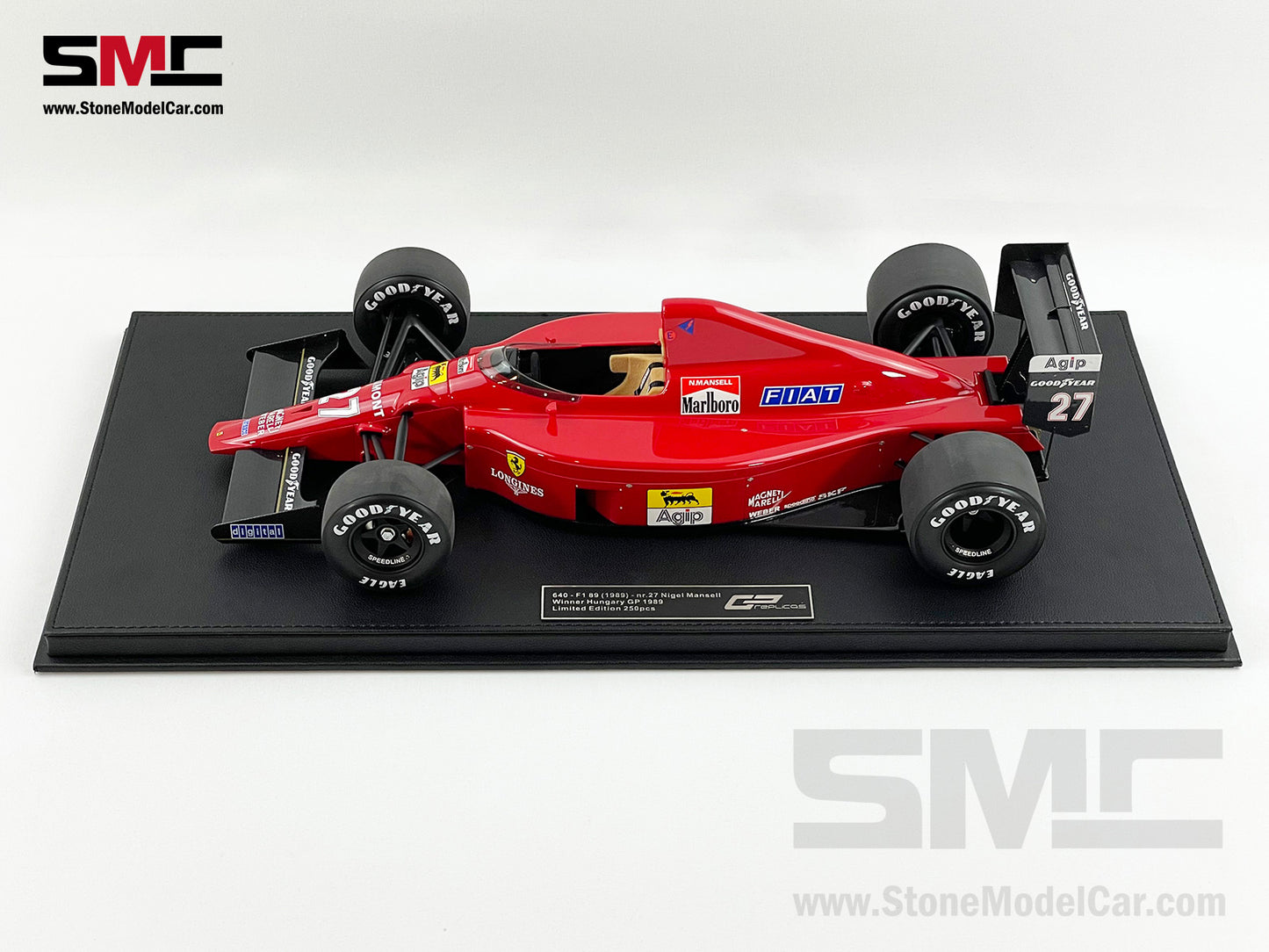 Ferrari F1 640 #27 Nigel Mansell Hungary Winner 1989 GP Replicas 1:12 GP12-19A