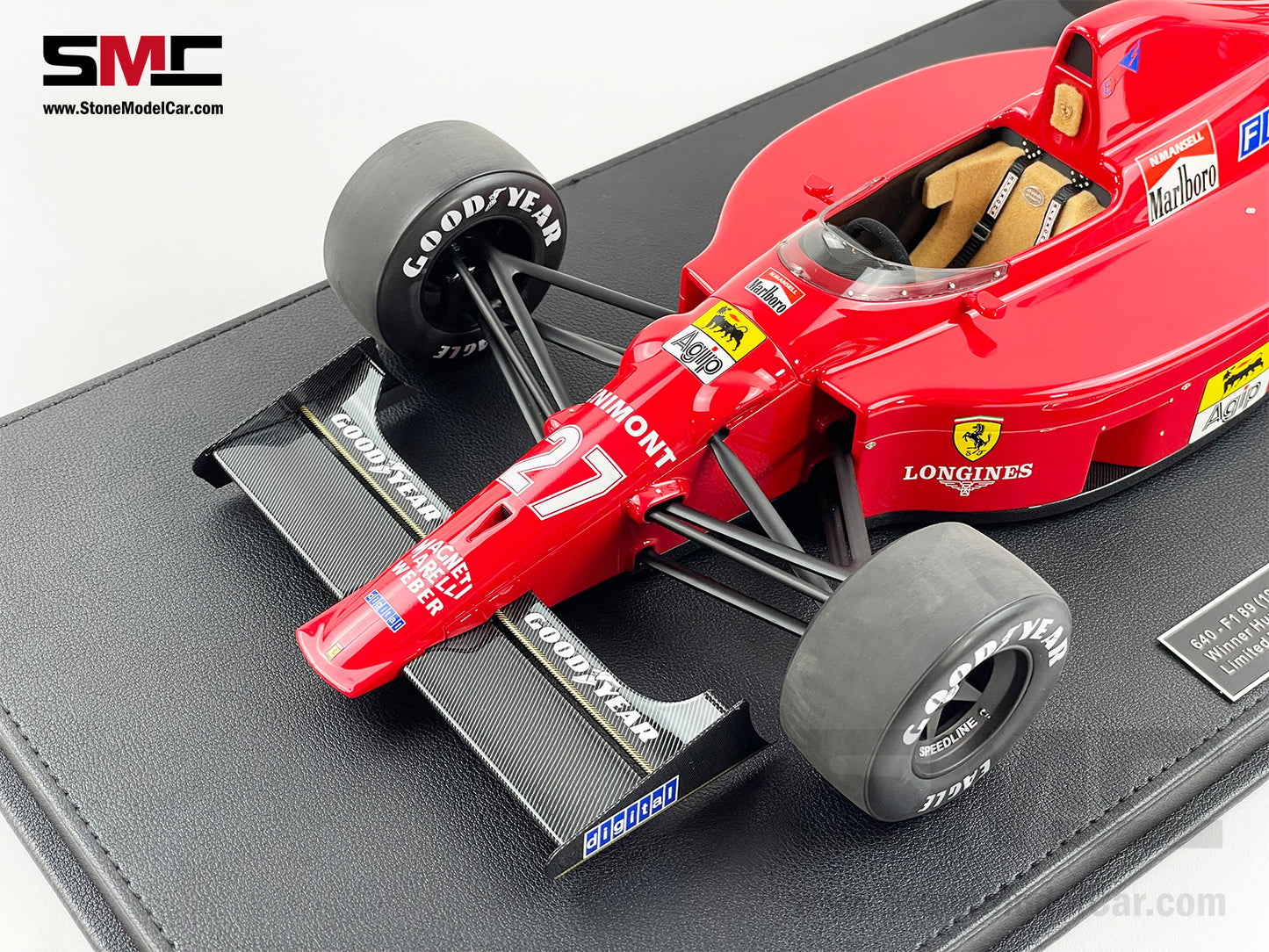 Ferrari F1 640 #27 Nigel Mansell Hungary Winner 1989 GP Replicas 1:12 GP12-19A