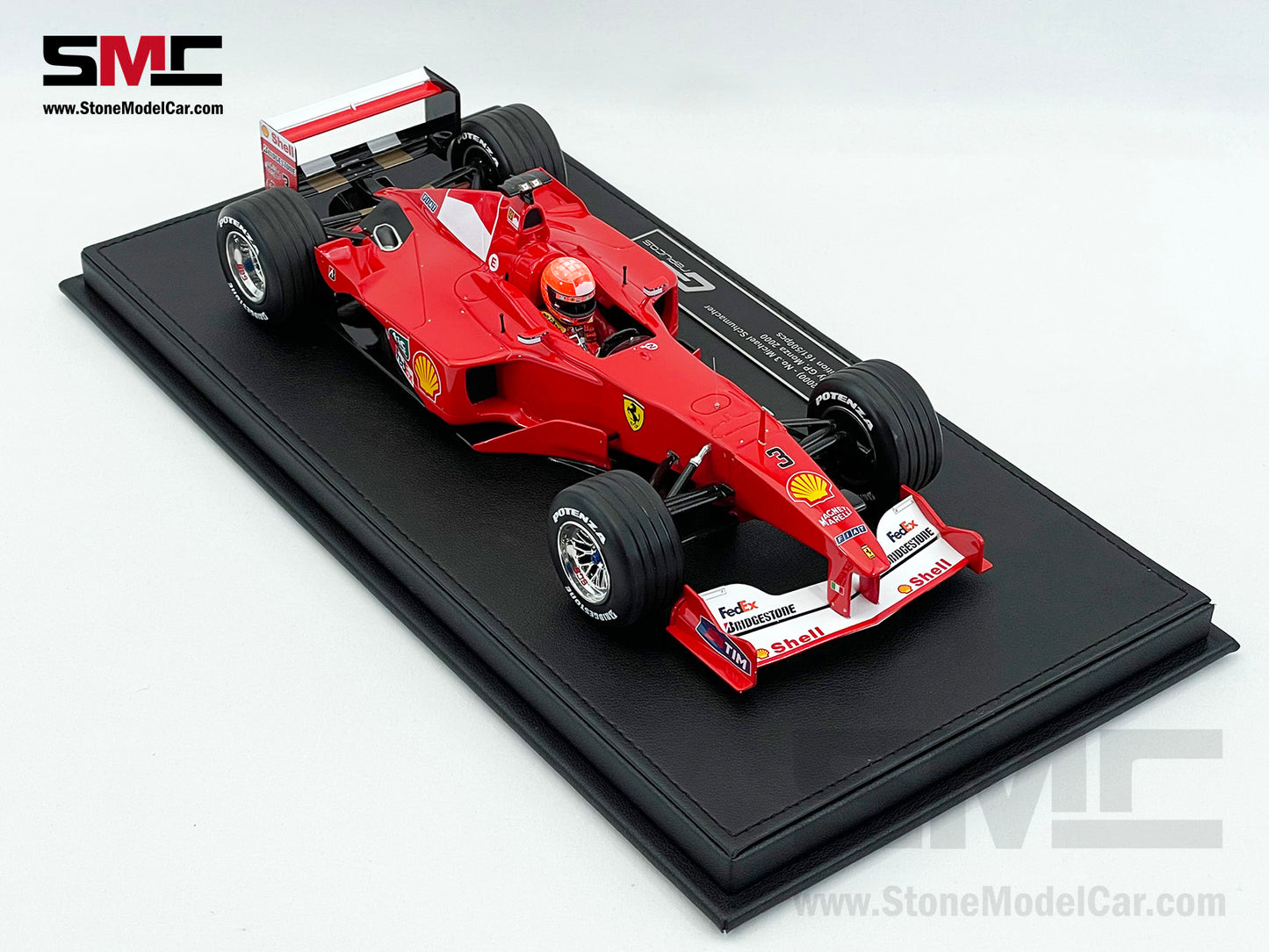 Ferrari F1 F1-2000 #3 Michael Schumacher Italy GP 2000 World Champion 1:18 GP REPLICAS with Driver + Decal