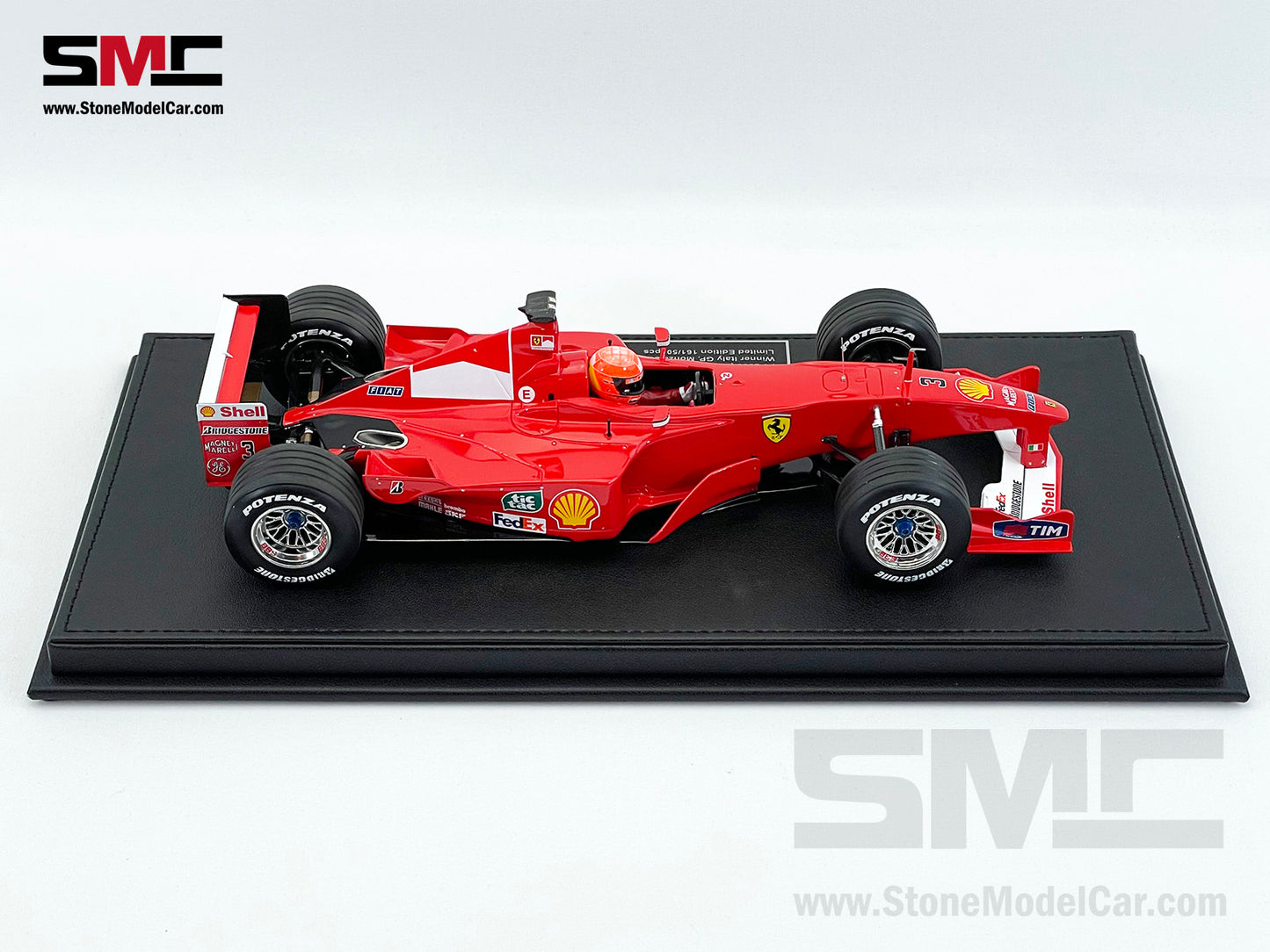 Ferrari F1 F1-2000 #3 Michael Schumacher Italy GP 2000 World Champion 1:18 GP REPLICAS with Driver + Decal
