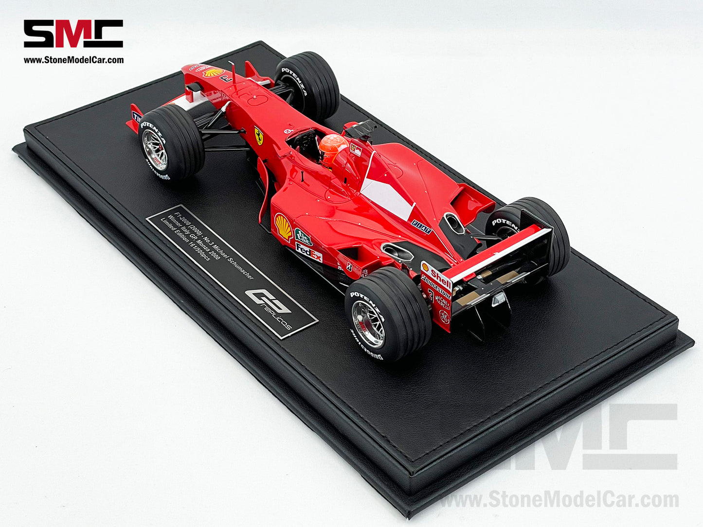 Ferrari F1 F1-2000 #3 Michael Schumacher Italy GP 2000 World Champion 1:18 GP REPLICAS with Driver + Decal