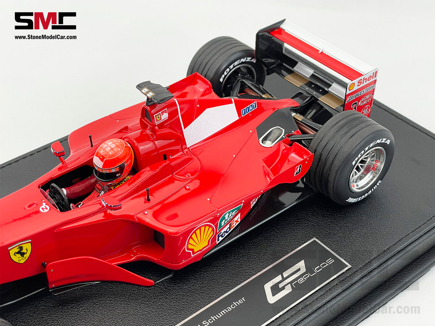 Ferrari F1 F1-2000 #3 Michael Schumacher Italy GP 2000 World Champion 1:18 GP REPLICAS with Driver + Decal