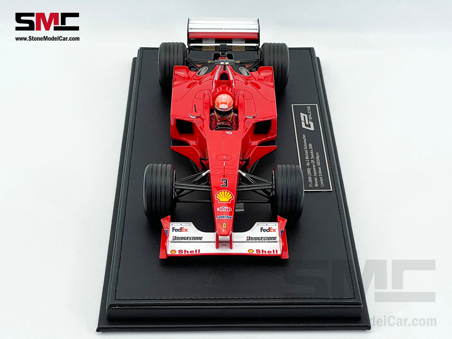 Ferrari F1 F1-2000 #3 Michael Schumacher Japan GP 2000 World Champion 1:18 GP REPLICAS with Driver + Decal