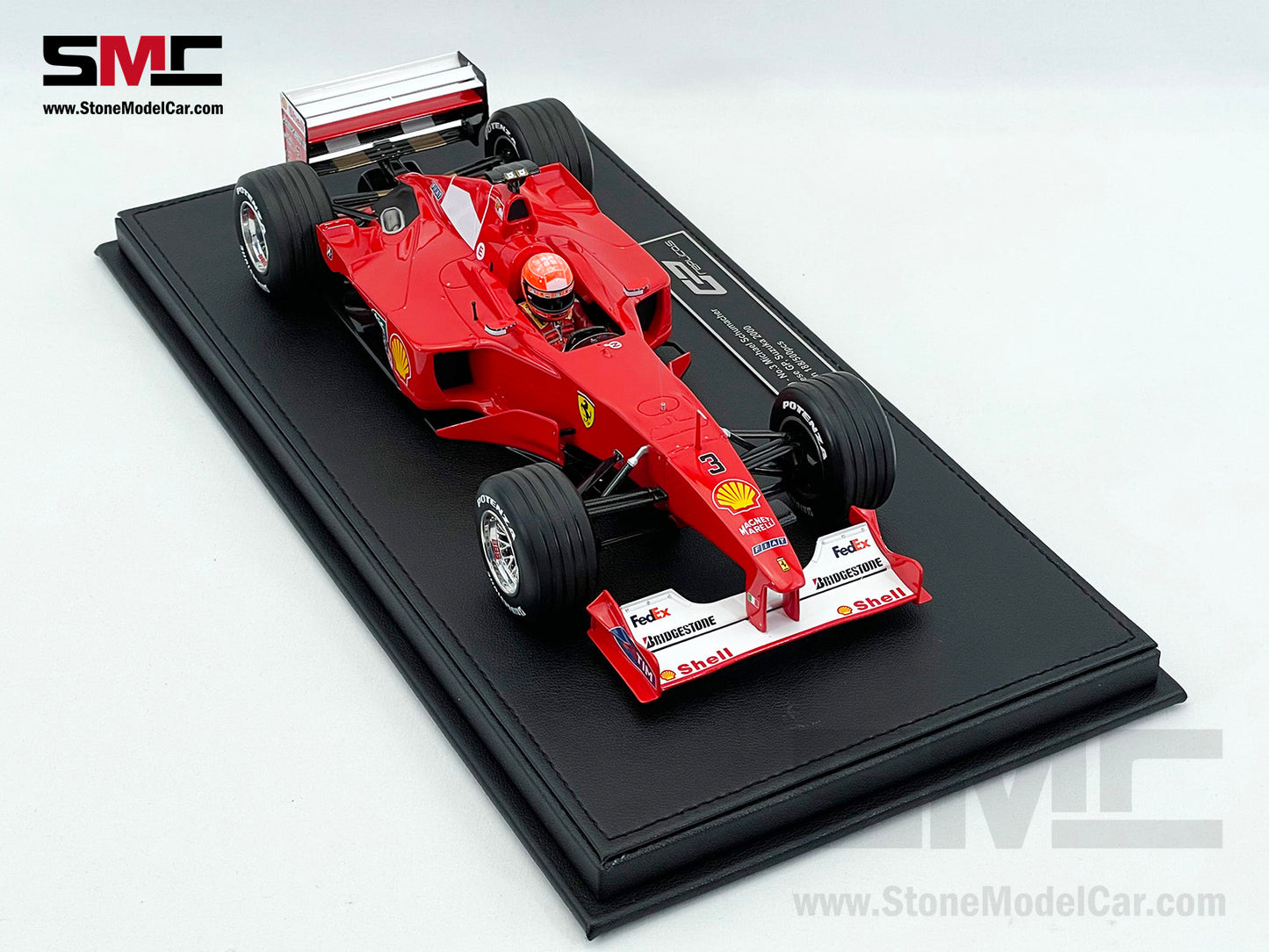 Ferrari F1 F1-2000 #3 Michael Schumacher Japan GP 2000 World Champion 1:18 GP REPLICAS with Driver + Decal