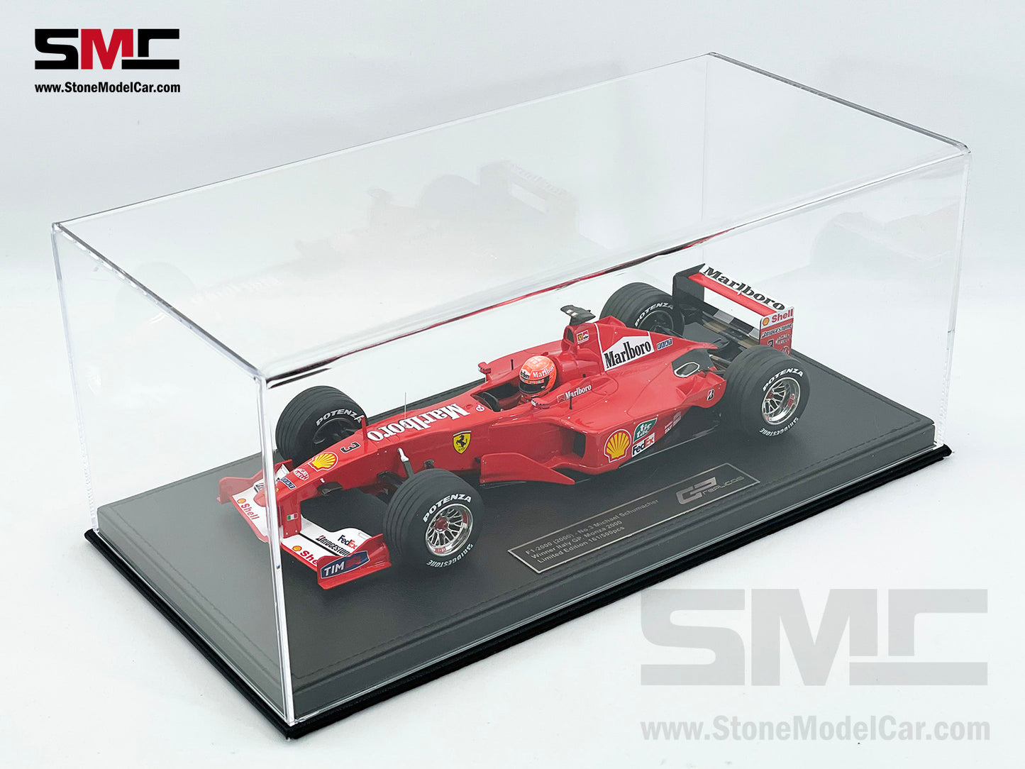 Ferrari F1 F1-2000 #3 Michael Schumacher Italy GP 2000 World Champion 1:18 GP REPLICAS with Driver & Decal