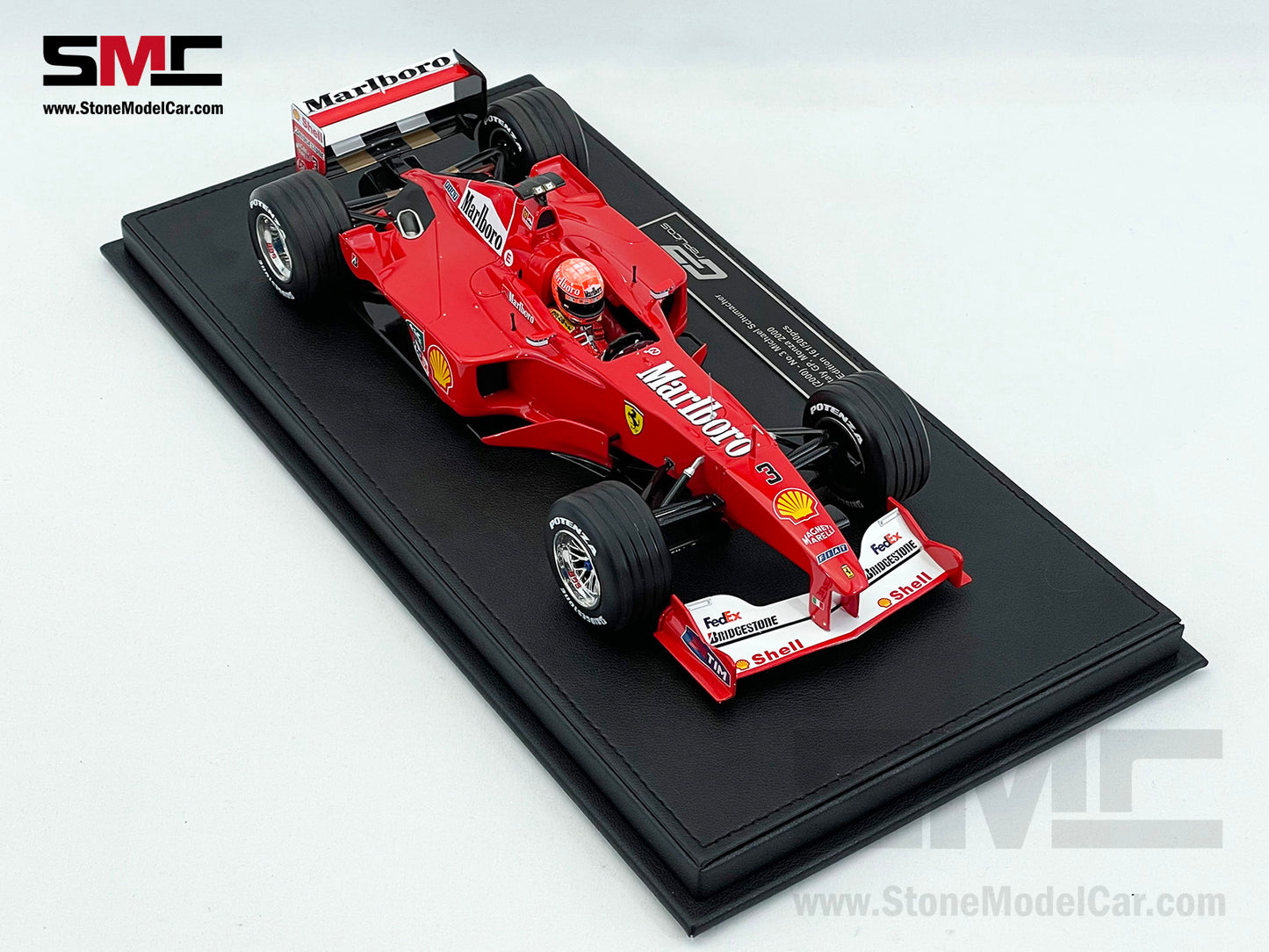 Ferrari F1 F1-2000 #3 Michael Schumacher Italy GP 2000 World Champion 1:18 GP REPLICAS with Driver & Decal