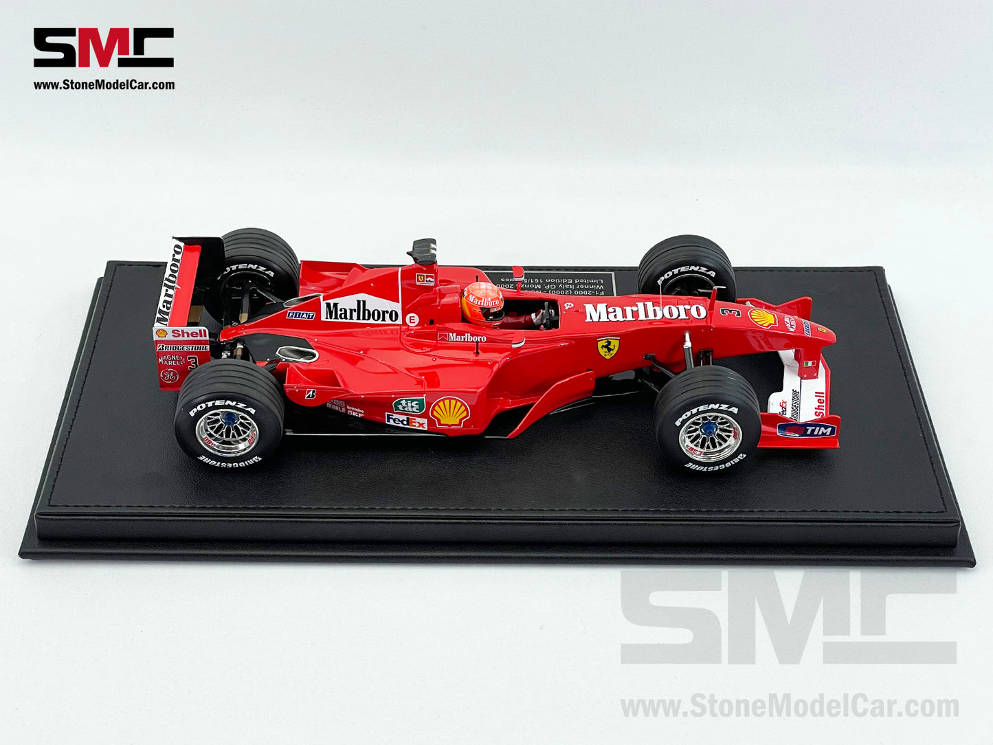 Ferrari F1 F1-2000 #3 Michael Schumacher Italy GP 2000 World Champion 1:18 GP REPLICAS with Driver & Decal