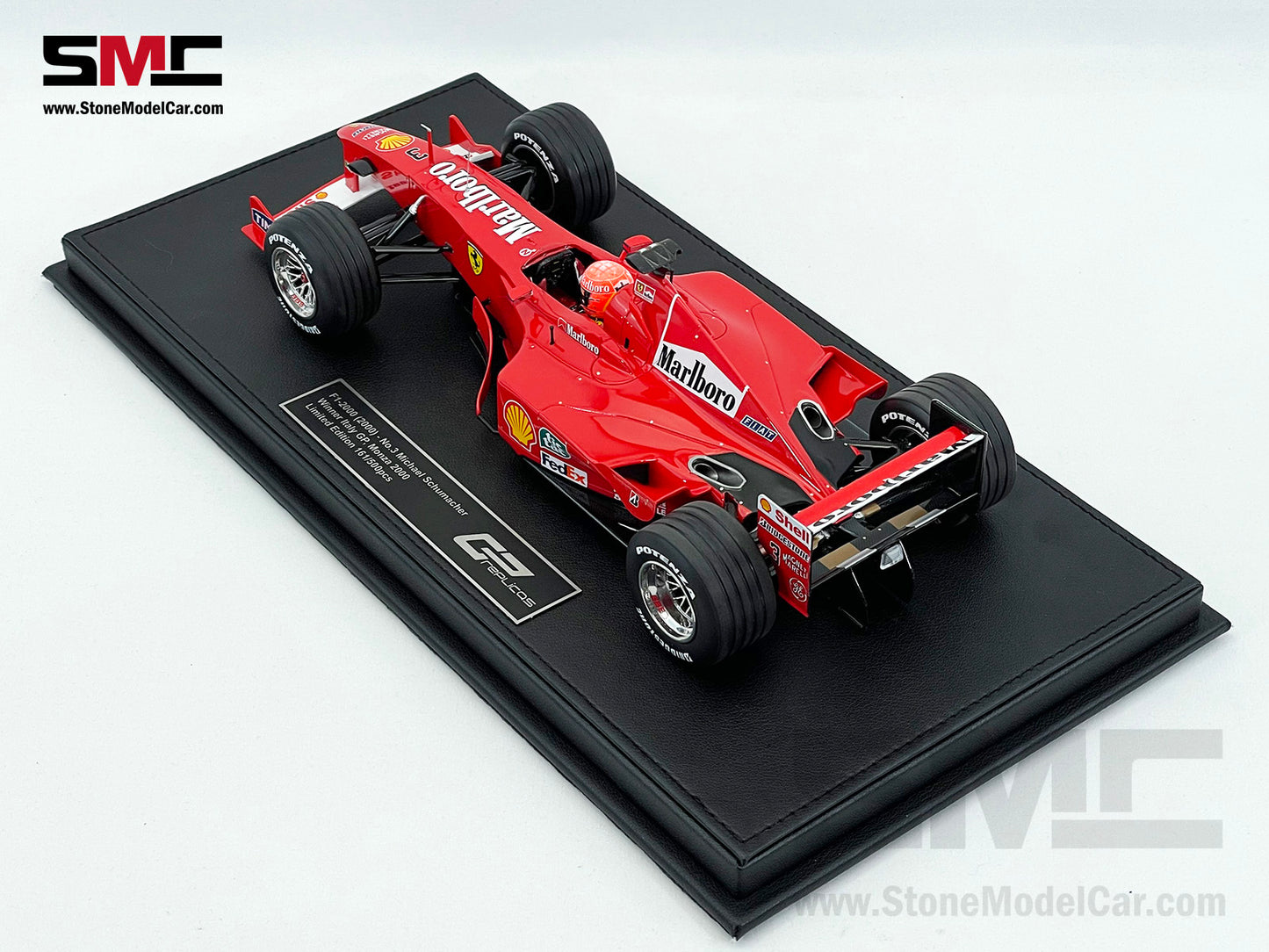 Ferrari F1 F1-2000 #3 Michael Schumacher Italy GP 2000 World Champion 1:18 GP REPLICAS with Driver & Decal