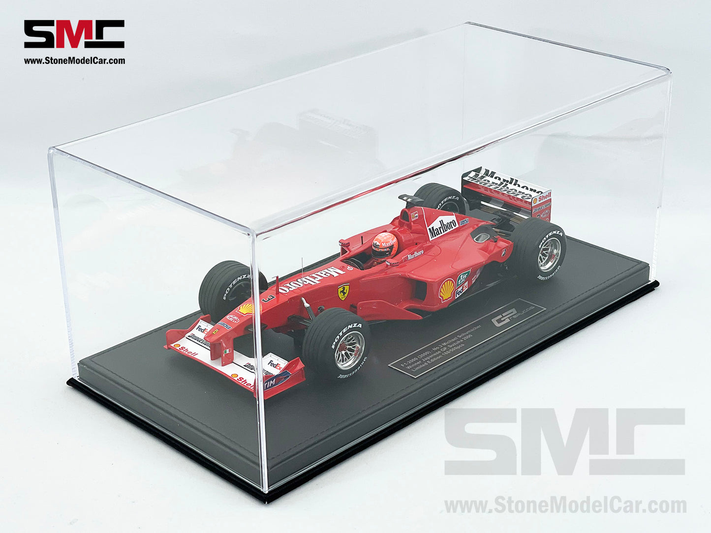 Ferrari F1 F1-2000 #3 Michael Schumacher Japan GP 2000 World Champion 1:18 GP REPLICAS with Driver & Decal