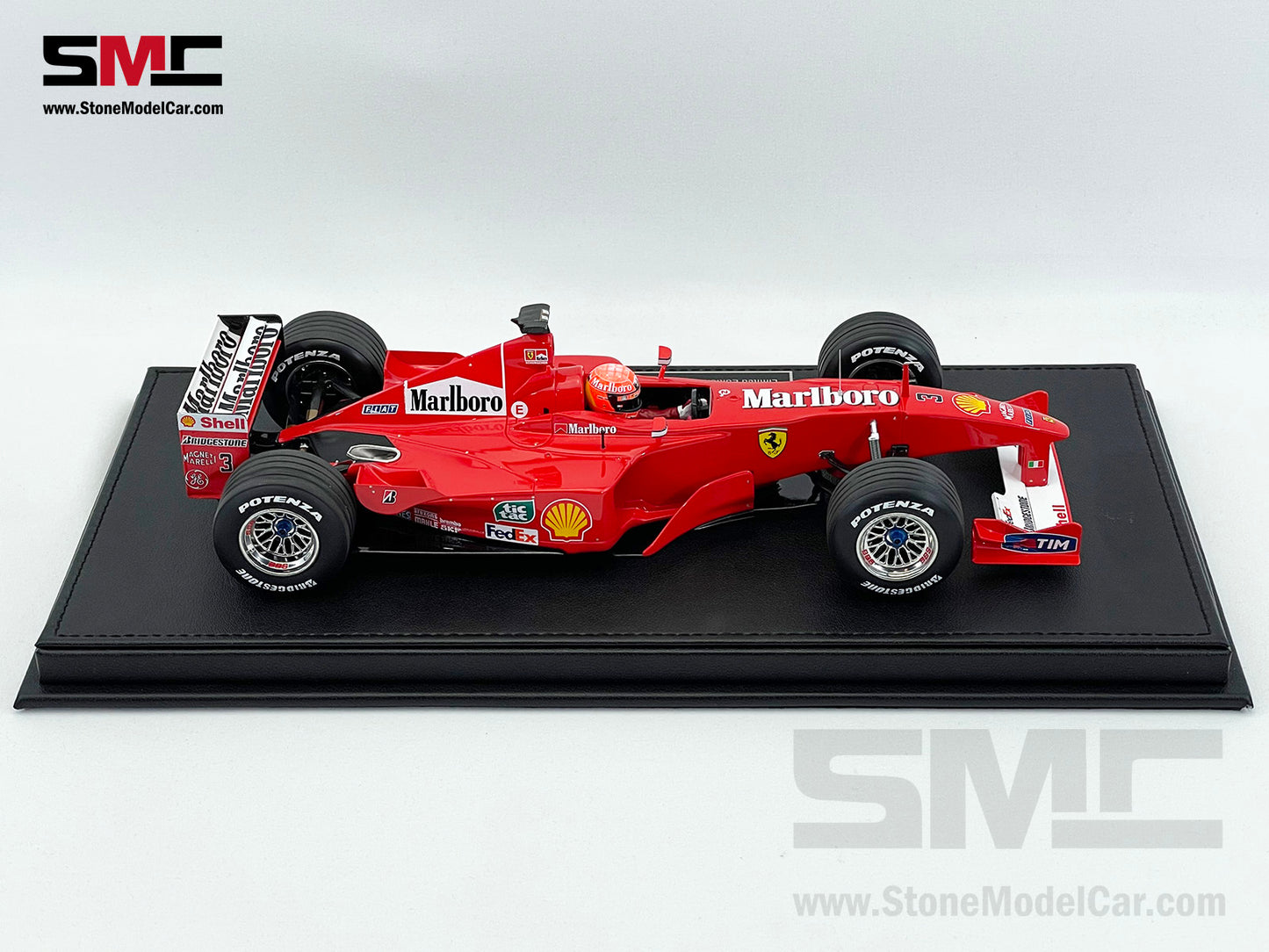 Ferrari F1 F1-2000 #3 Michael Schumacher Japan GP 2000 World Champion 1:18 GP REPLICAS with Driver & Decal