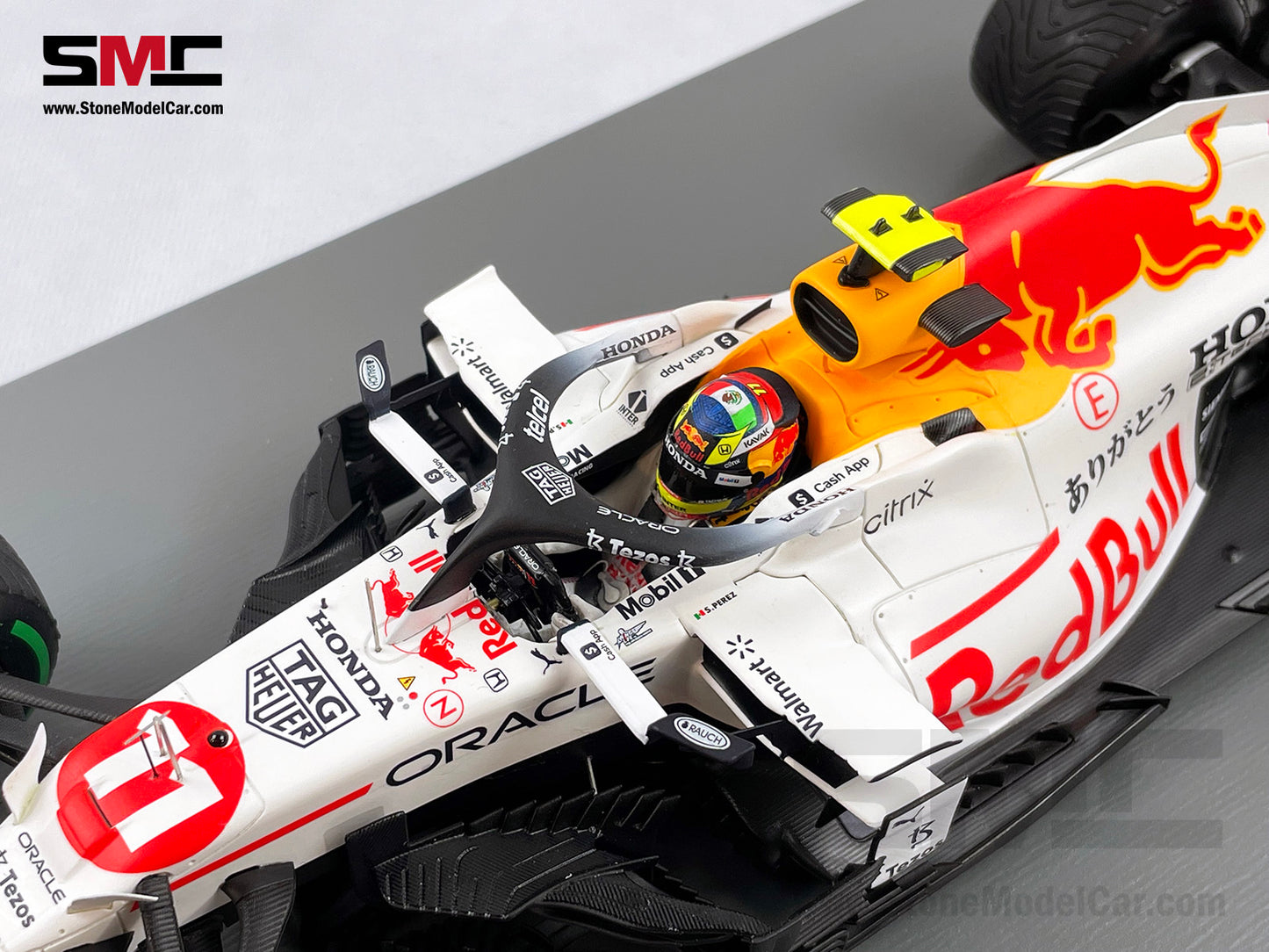 Red Bull F1 RB16B #11 Sergio Perez Turkish GP 3rd 2021 Special Livery 1:18 Spark