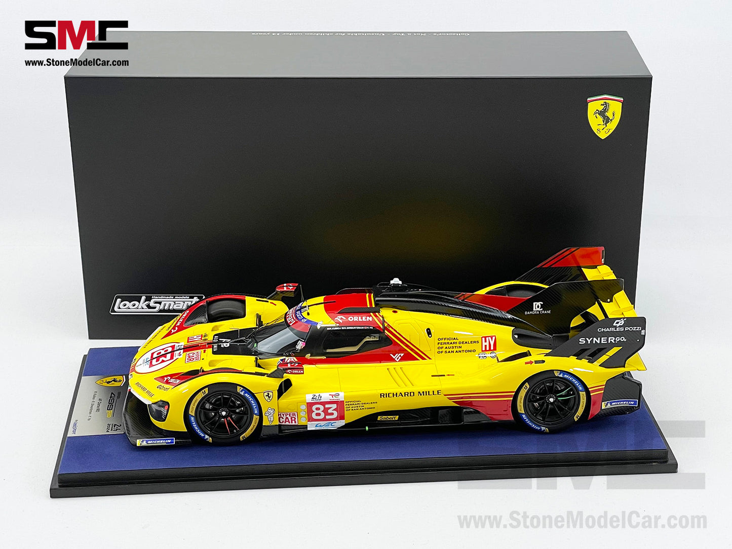 Ferrari 499P #83 AF CORSE 24H Le Mans 2024 Looksmart 1:18 LS18LM050