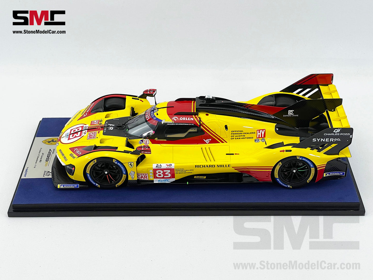 Ferrari 499P #83 AF CORSE 24H Le Mans 2024 Looksmart 1:18 LS18LM050