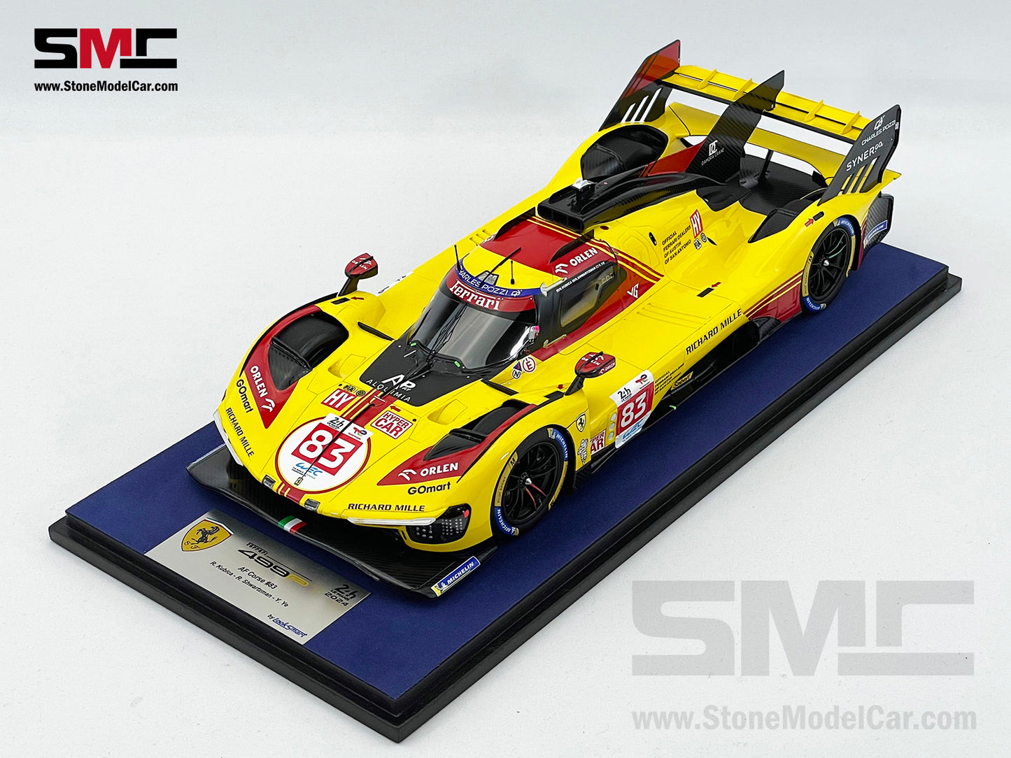 Ferrari 499P #83 AF CORSE 24H Le Mans 2024 Looksmart 1:18 LS18LM050
