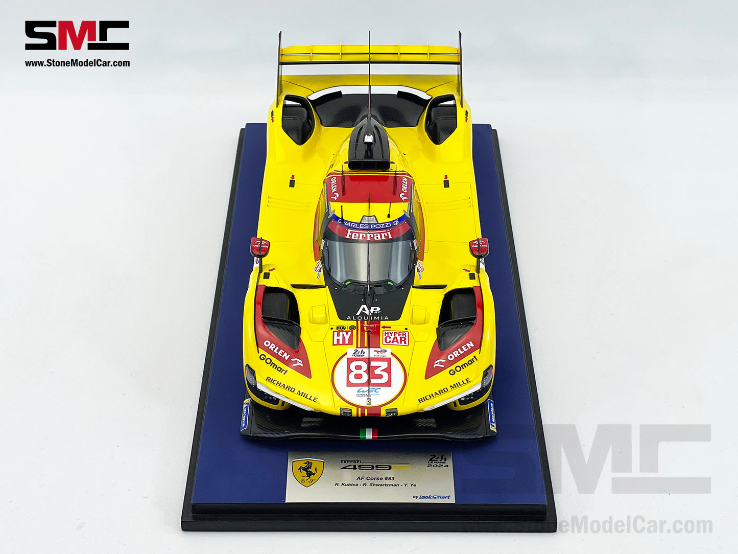 Ferrari 499P #83 AF CORSE 24H Le Mans 2024 Looksmart 1:18 LS18LM050