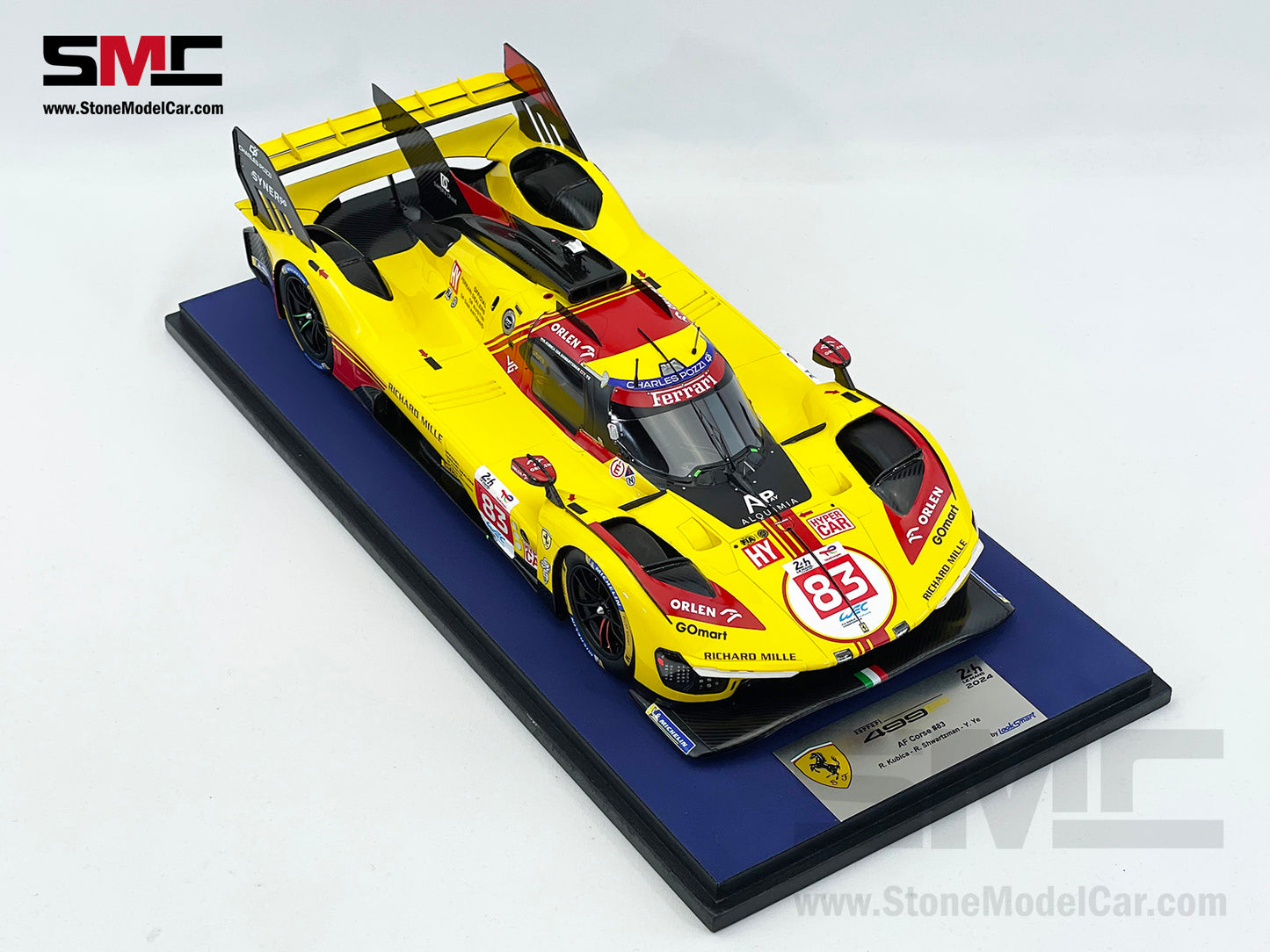 Ferrari 499P #83 AF CORSE 24H Le Mans 2024 Looksmart 1:18 LS18LM050